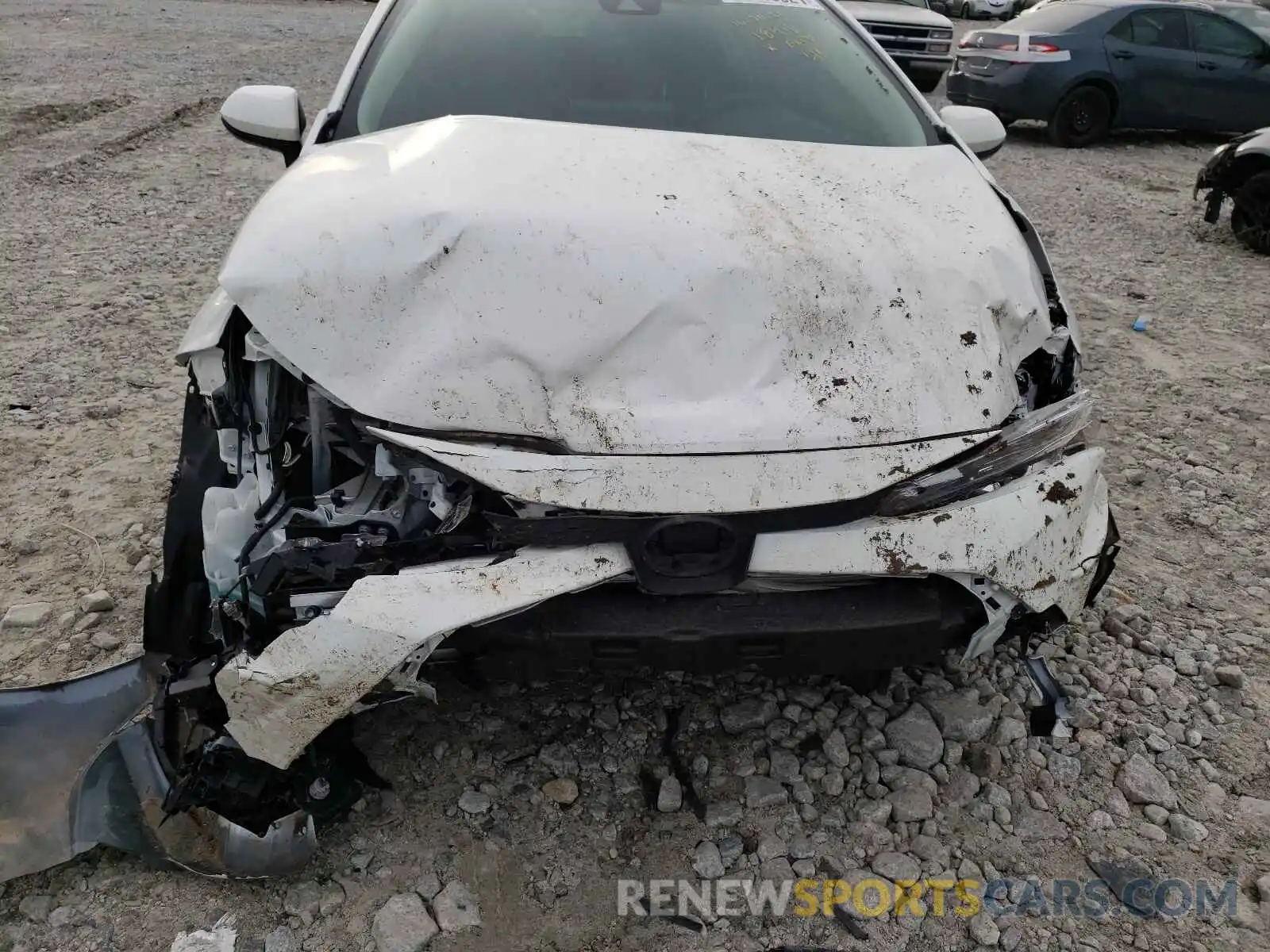 9 Photograph of a damaged car JTDEPRAE2LJ101894 TOYOTA COROLLA 2020