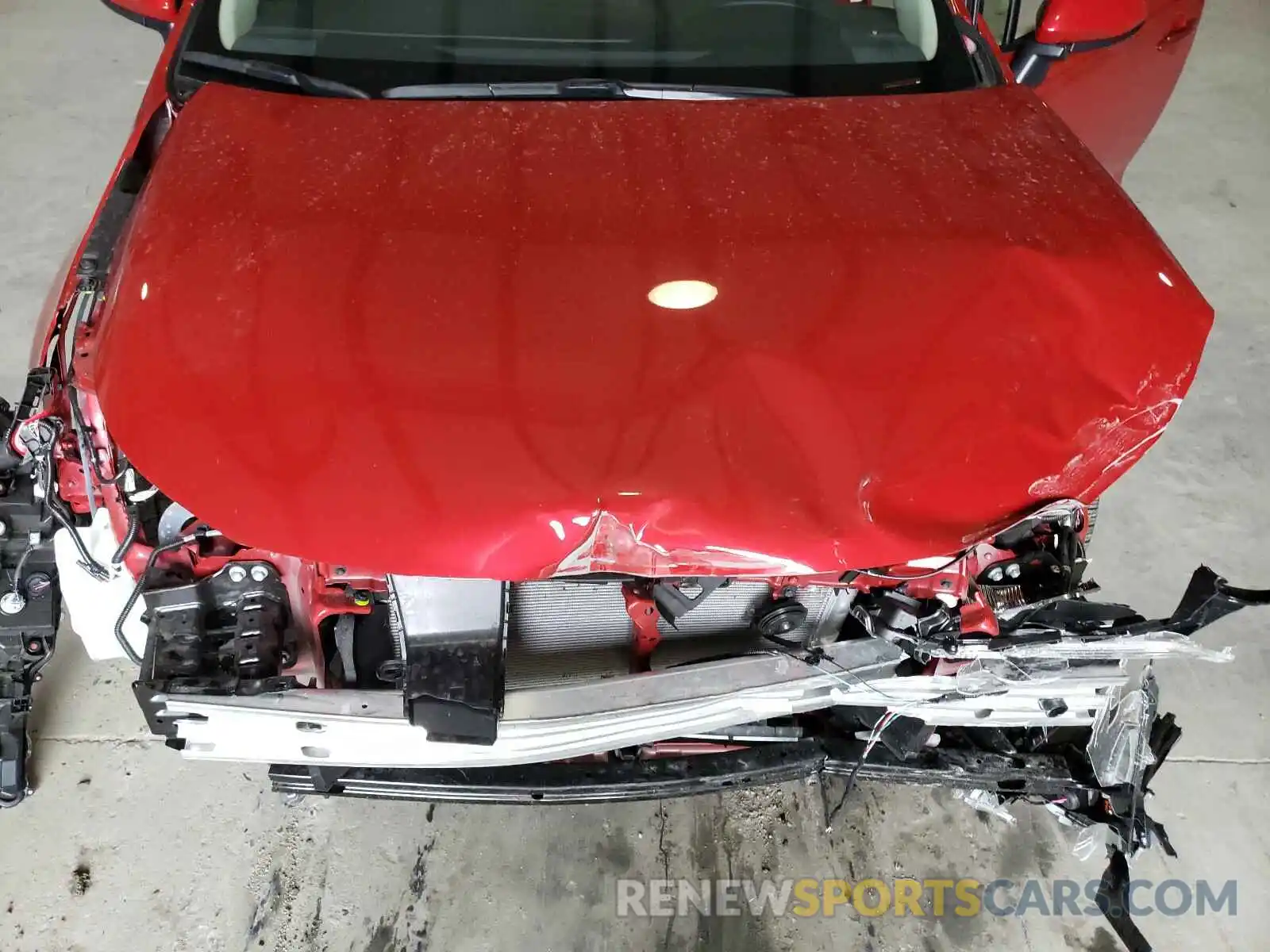 7 Photograph of a damaged car JTDEPRAE2LJ102267 TOYOTA COROLLA 2020