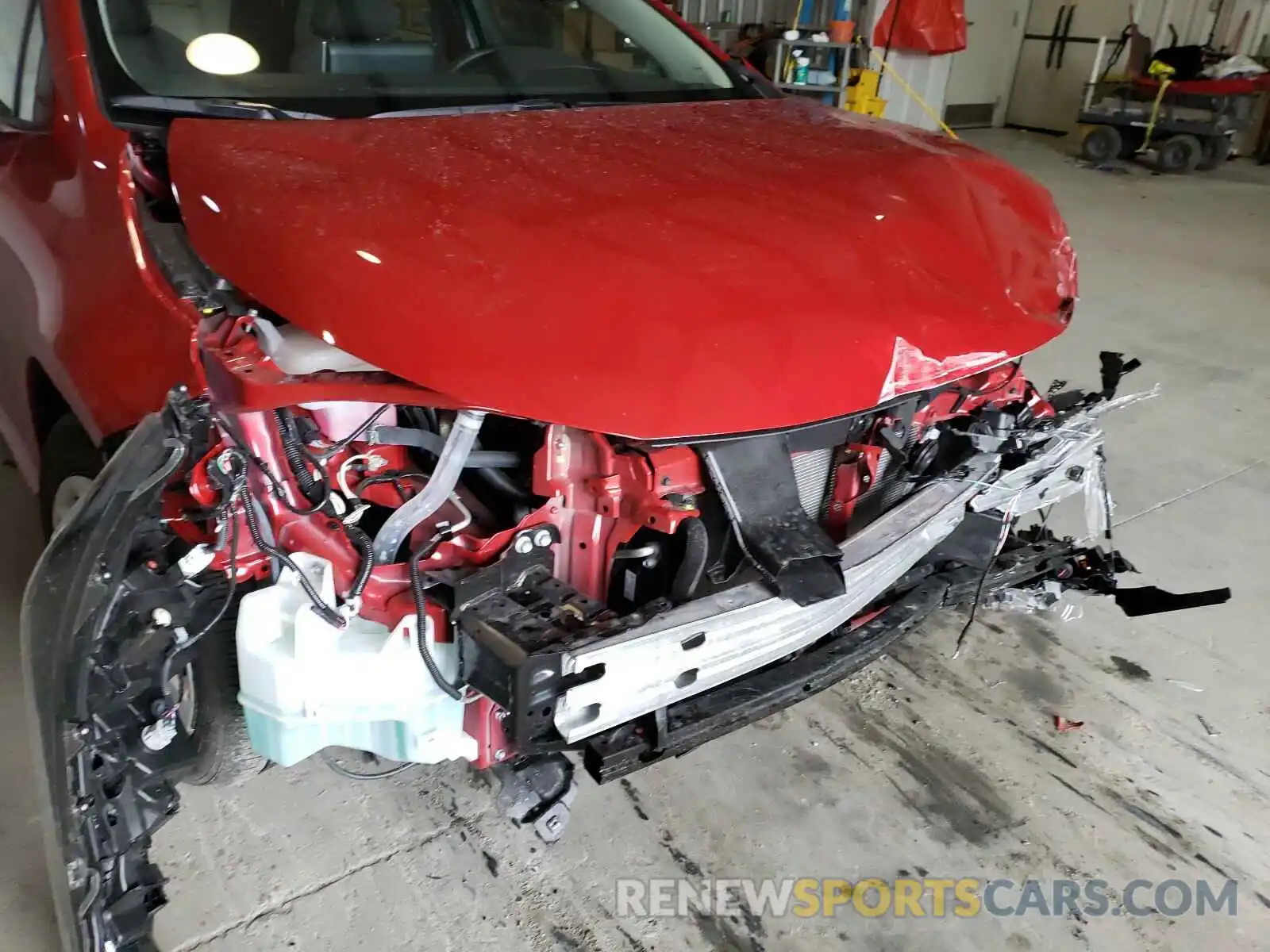 9 Photograph of a damaged car JTDEPRAE2LJ102267 TOYOTA COROLLA 2020