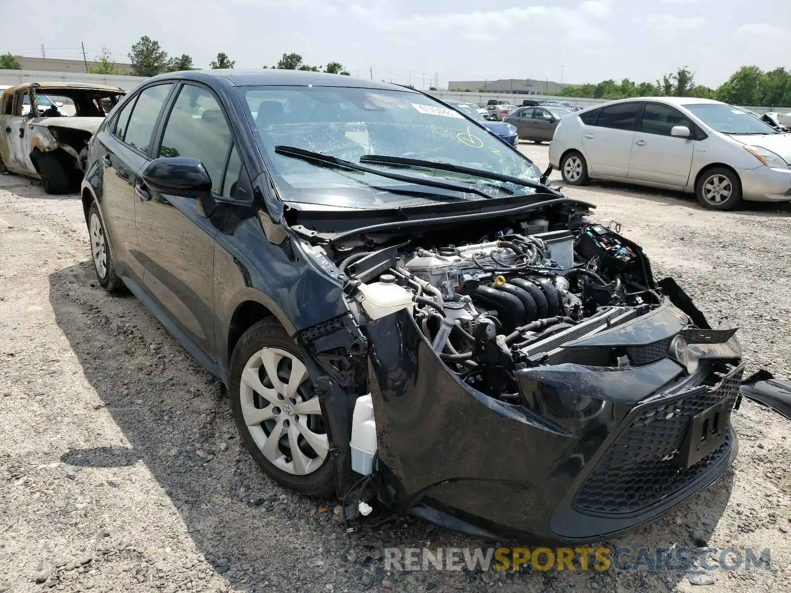 1 Фотография поврежденного автомобиля JTDEPRAE2LJ102768 TOYOTA COROLLA 2020
