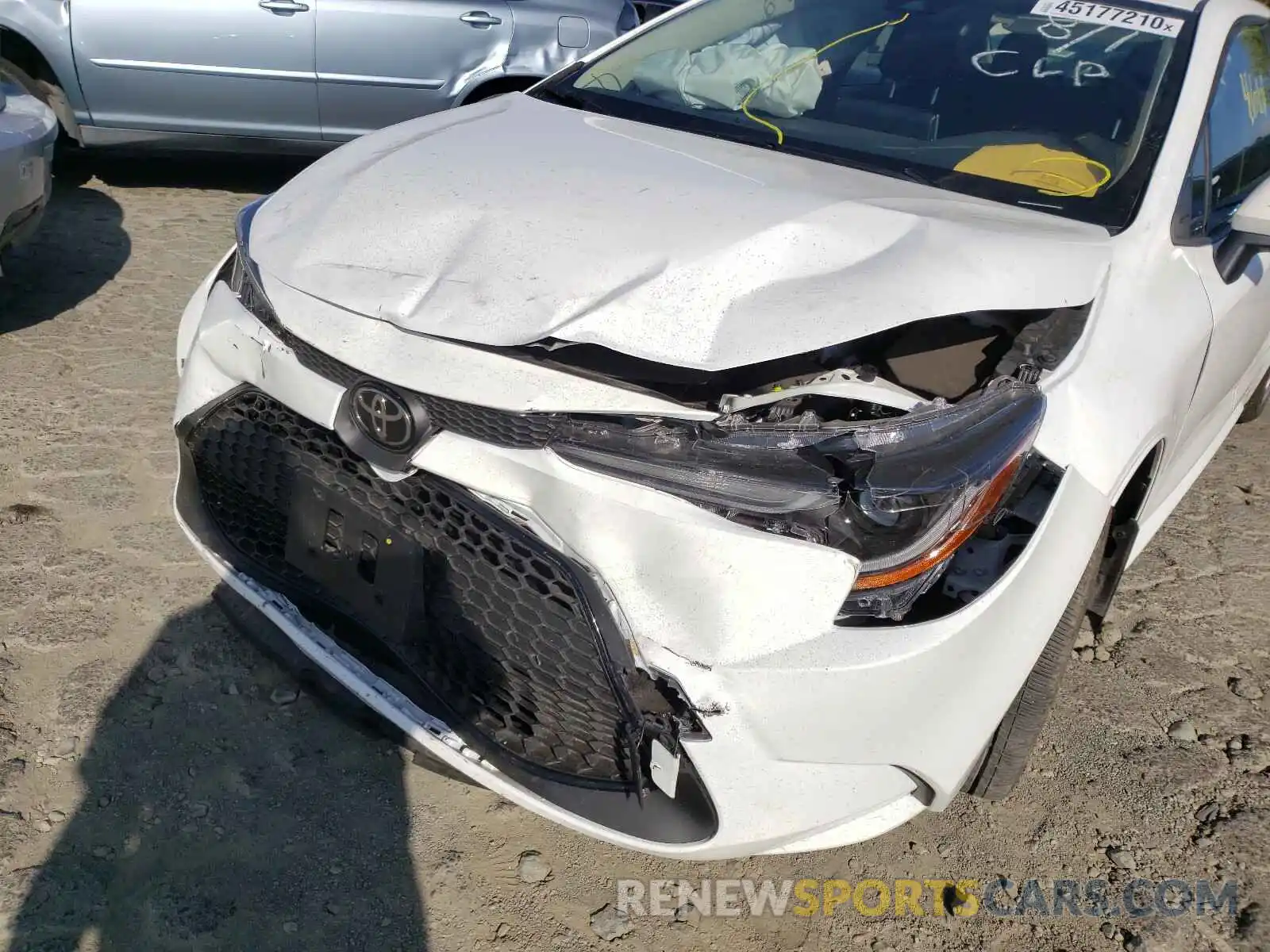 9 Photograph of a damaged car JTDEPRAE2LJ104326 TOYOTA COROLLA 2020