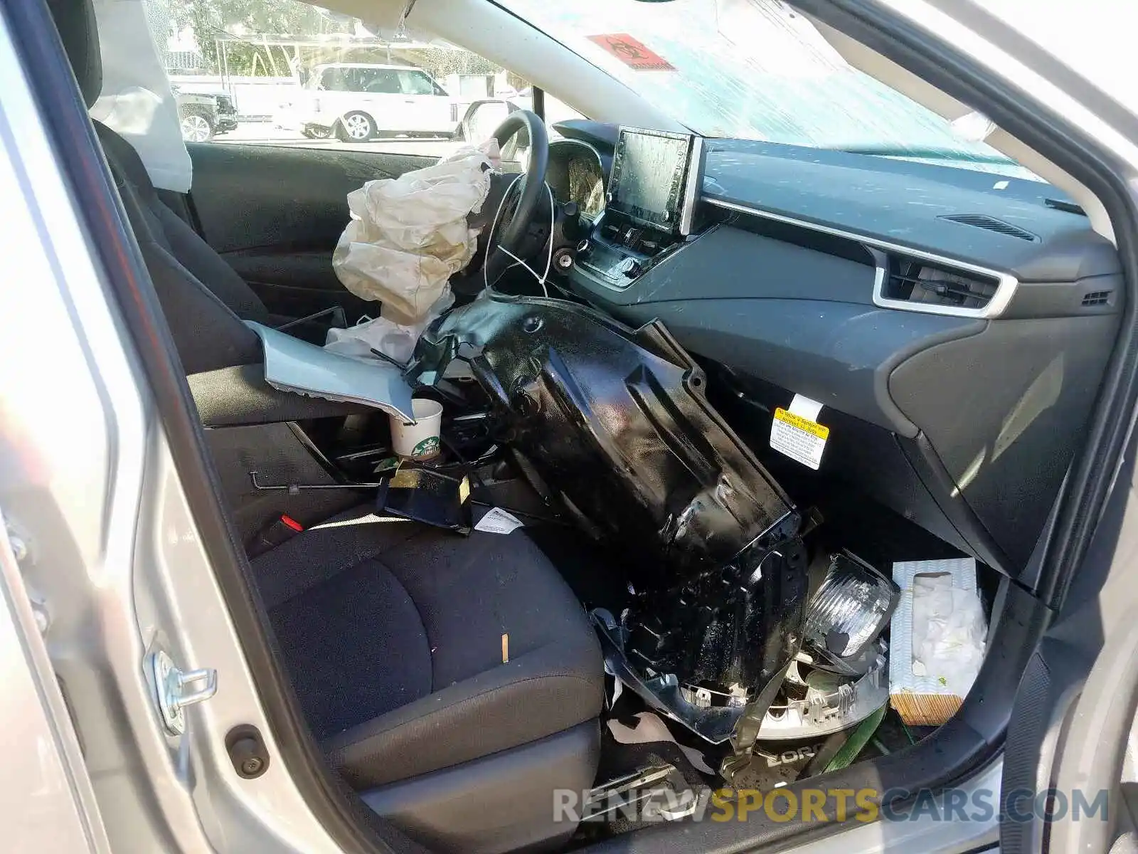 5 Photograph of a damaged car JTDEPRAE2LJ105363 TOYOTA COROLLA 2020