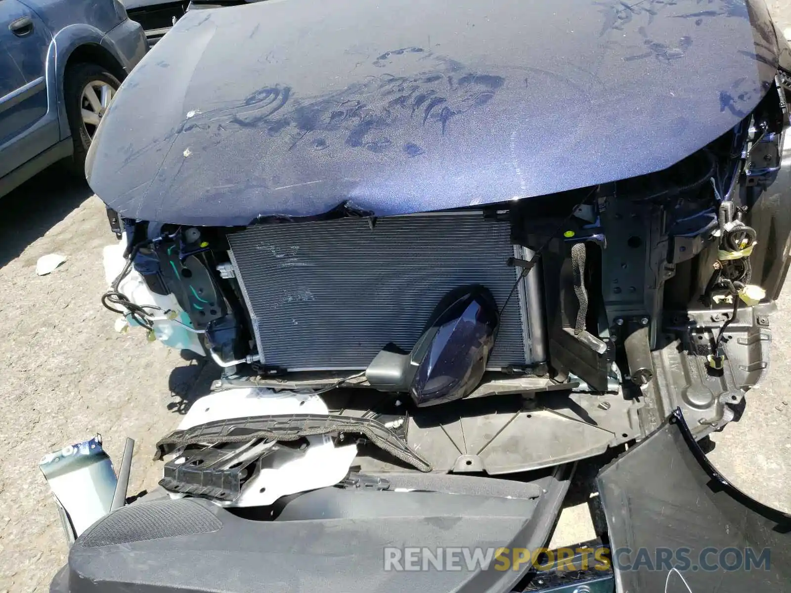 9 Photograph of a damaged car JTDEPRAE2LJ105704 TOYOTA COROLLA 2020