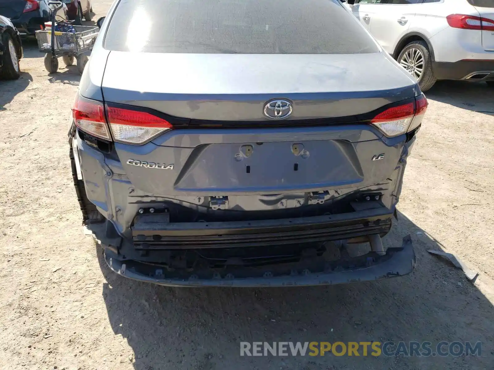 9 Photograph of a damaged car JTDEPRAE2LJ105718 TOYOTA COROLLA 2020