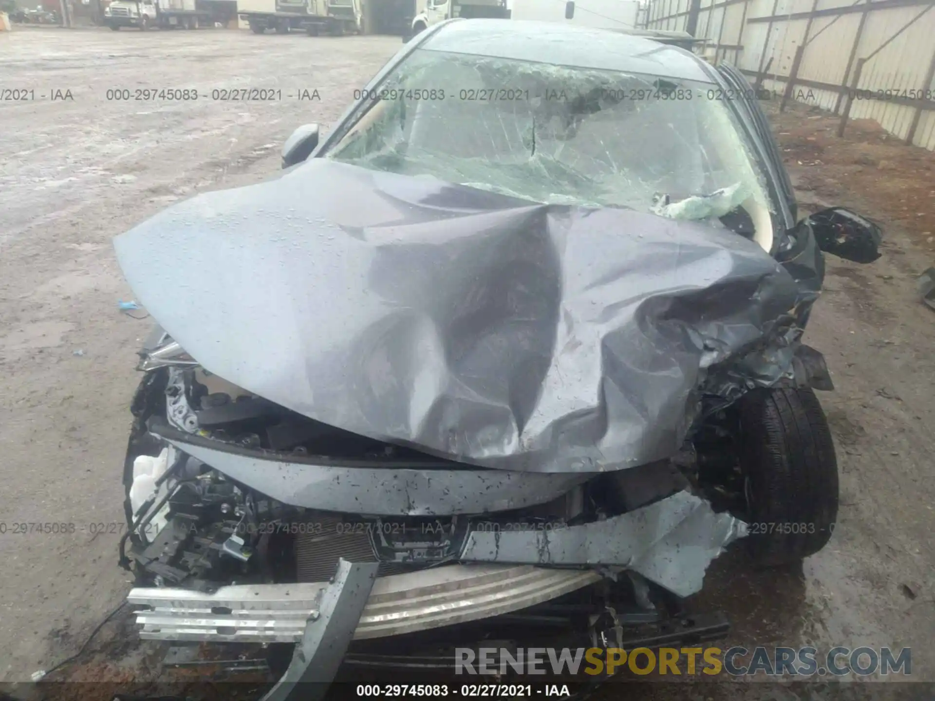 10 Photograph of a damaged car JTDEPRAE2LJ106044 TOYOTA COROLLA 2020