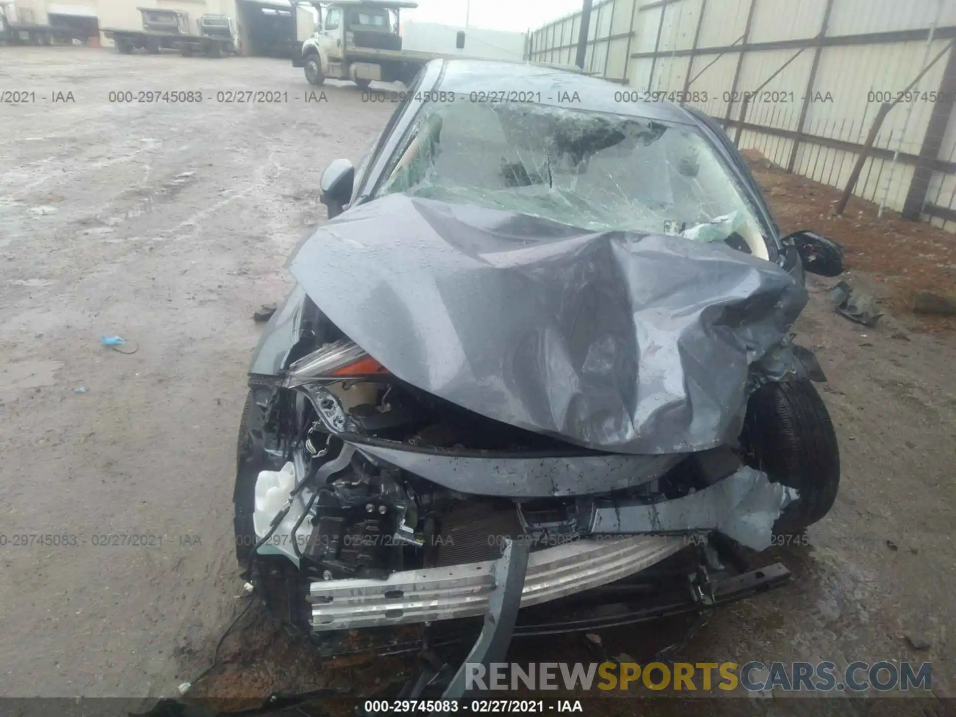 6 Photograph of a damaged car JTDEPRAE2LJ106044 TOYOTA COROLLA 2020