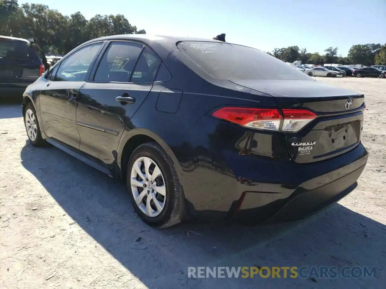 3 Photograph of a damaged car JTDEPRAE2LJ107324 TOYOTA COROLLA 2020