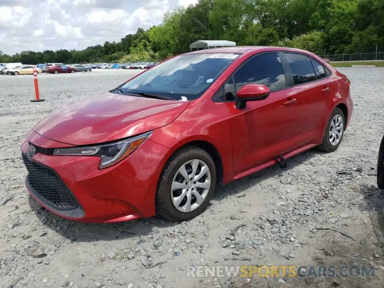 2 Photograph of a damaged car JTDEPRAE2LJ109042 TOYOTA COROLLA 2020