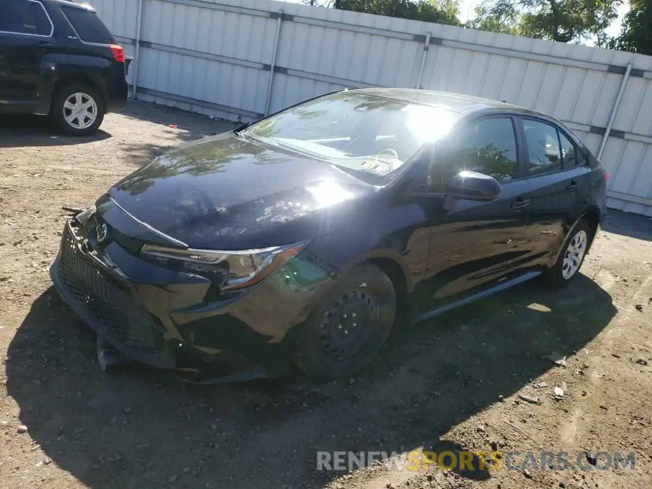 2 Photograph of a damaged car JTDEPRAE2LJ109526 TOYOTA COROLLA 2020