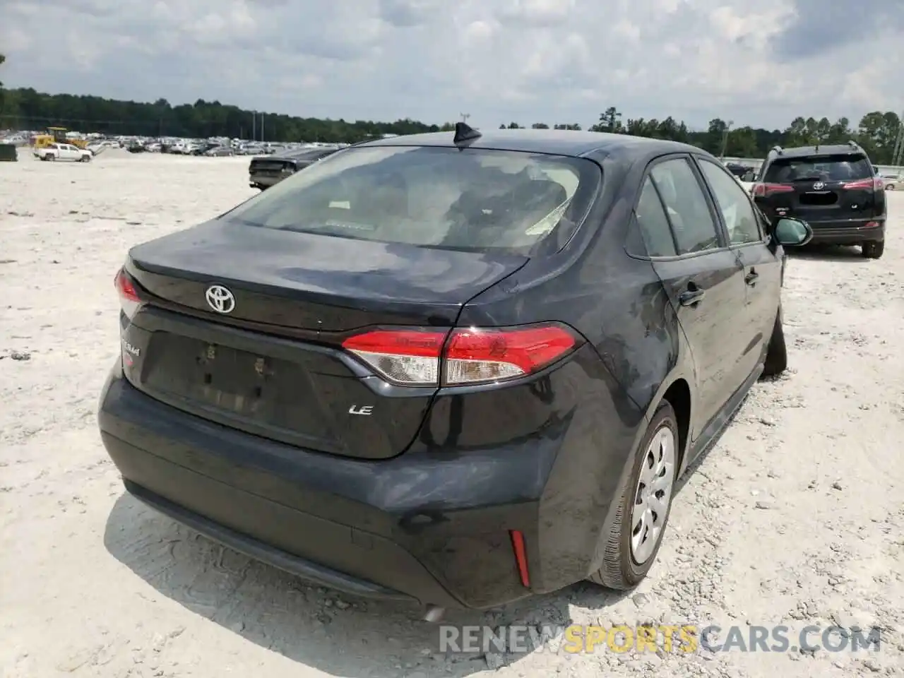 4 Photograph of a damaged car JTDEPRAE2LJ109610 TOYOTA COROLLA 2020