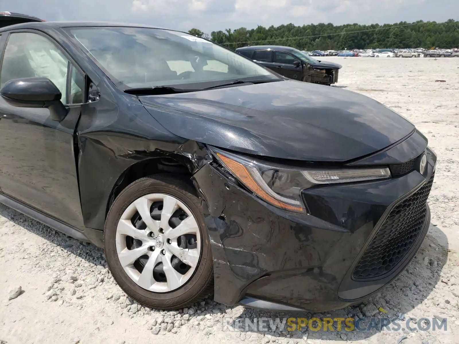 9 Photograph of a damaged car JTDEPRAE2LJ109610 TOYOTA COROLLA 2020