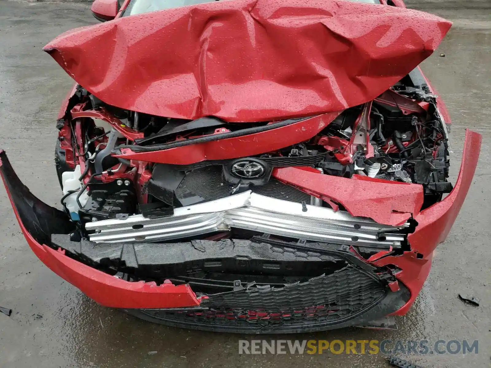7 Фотография поврежденного автомобиля JTDEPRAE2LJ110000 TOYOTA COROLLA 2020