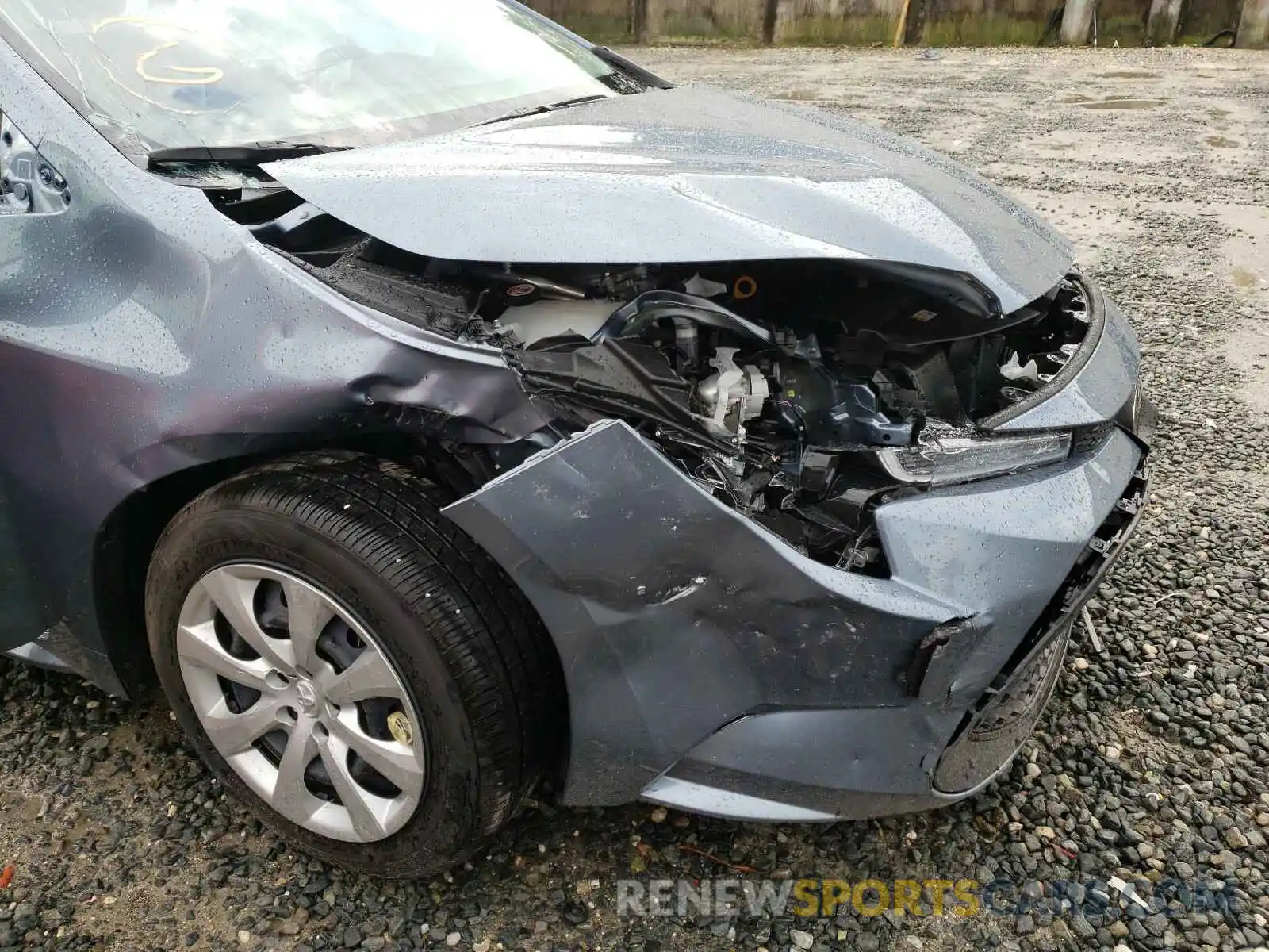 9 Photograph of a damaged car JTDEPRAE2LJ110496 TOYOTA COROLLA 2020