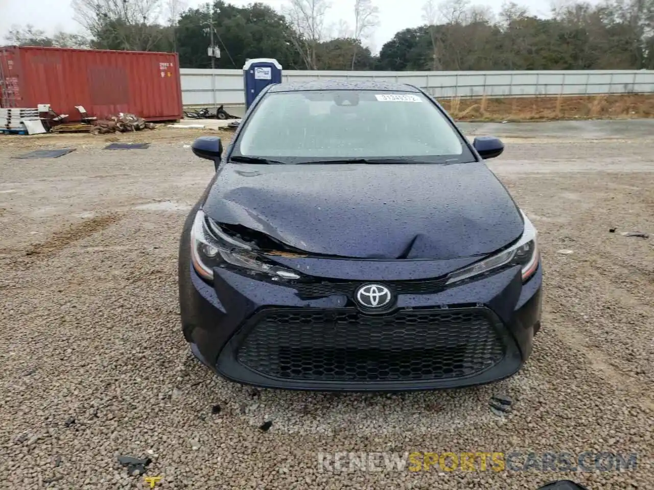 9 Photograph of a damaged car JTDEPRAE2LJ111406 TOYOTA COROLLA 2020