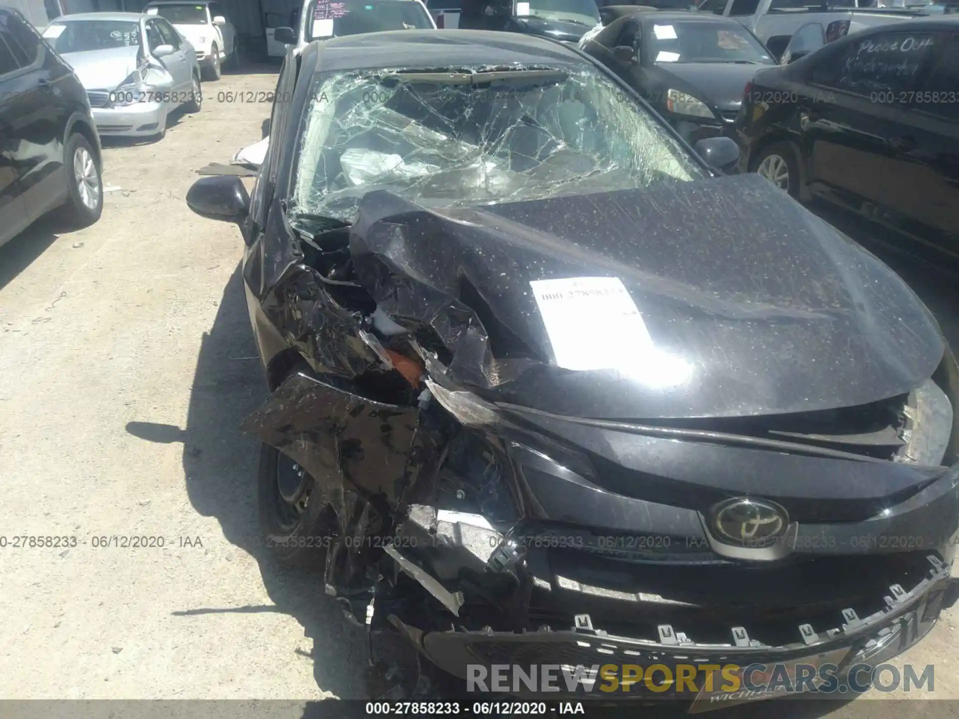 6 Photograph of a damaged car JTDEPRAE2LJ112913 TOYOTA COROLLA 2020