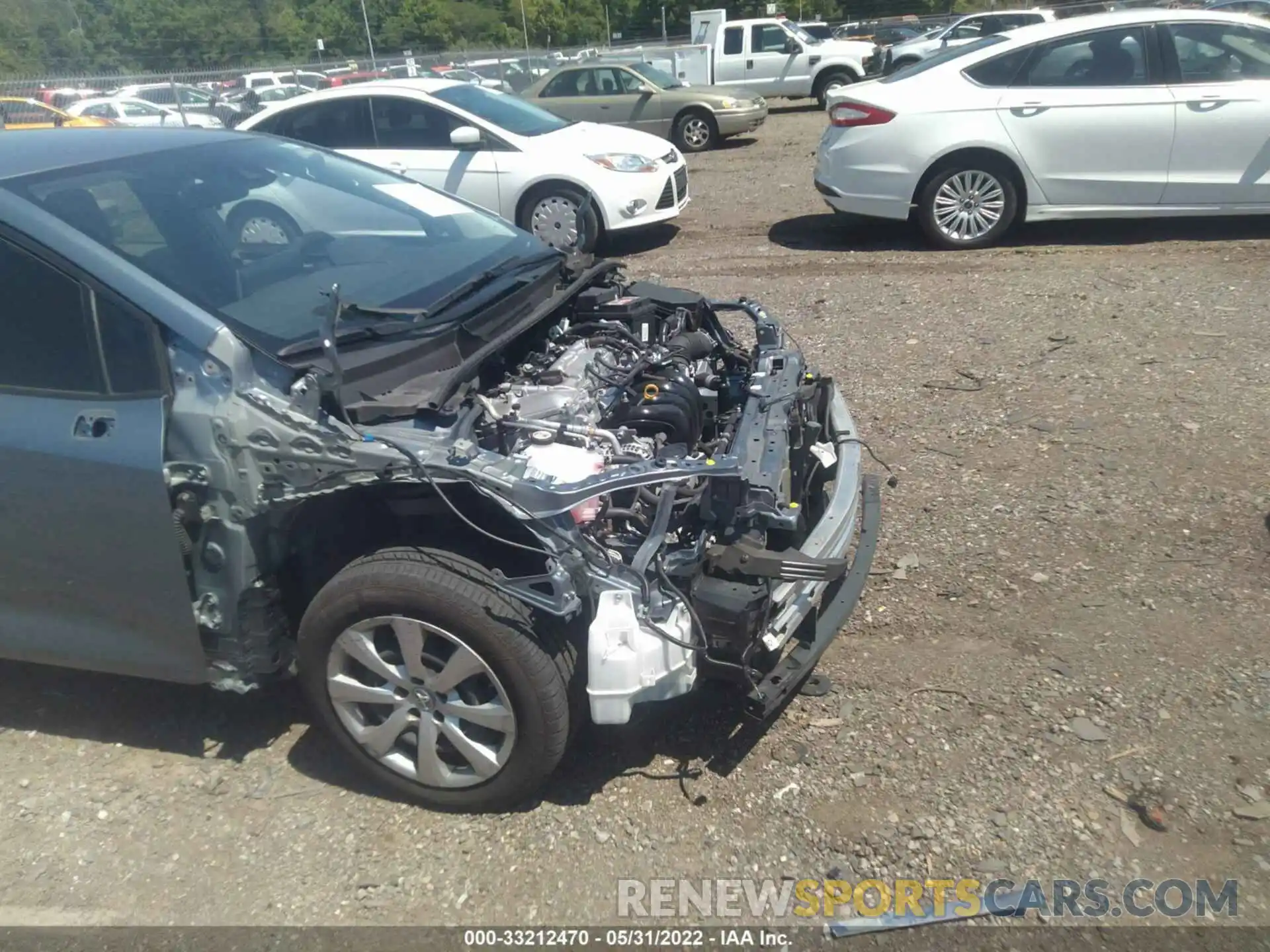 6 Photograph of a damaged car JTDEPRAE2LJ113544 TOYOTA COROLLA 2020