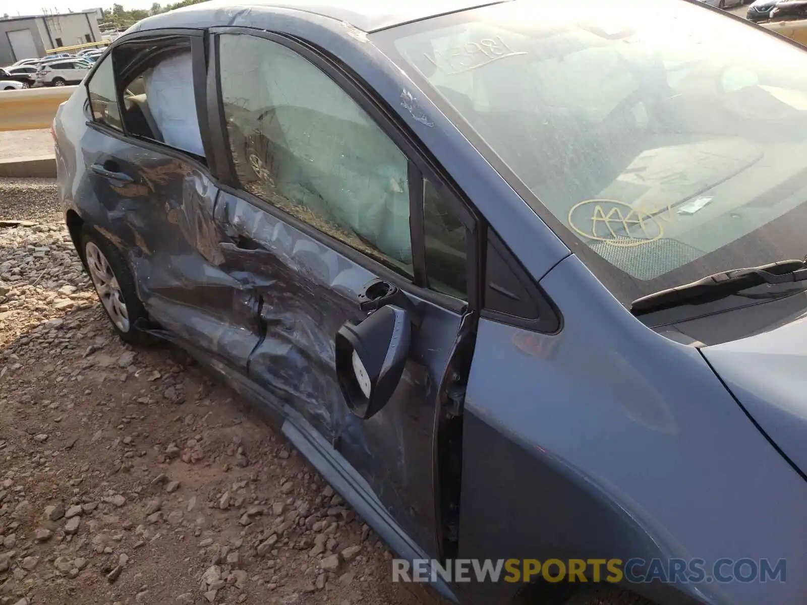 9 Photograph of a damaged car JTDEPRAE2LJ113981 TOYOTA COROLLA 2020