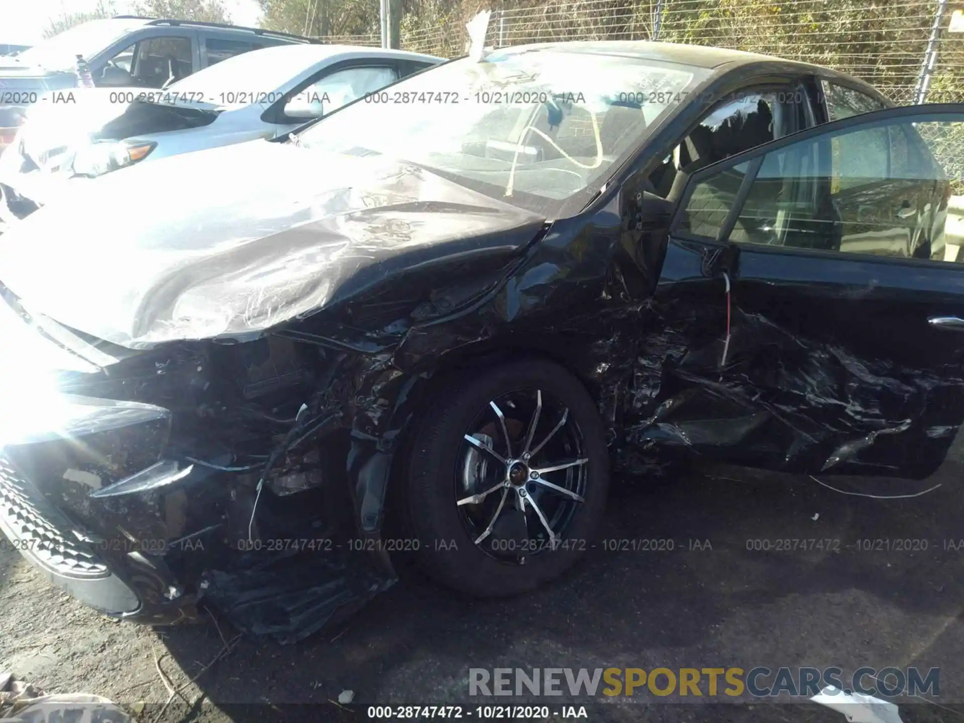 6 Photograph of a damaged car JTDEPRAE2LJ115794 TOYOTA COROLLA 2020