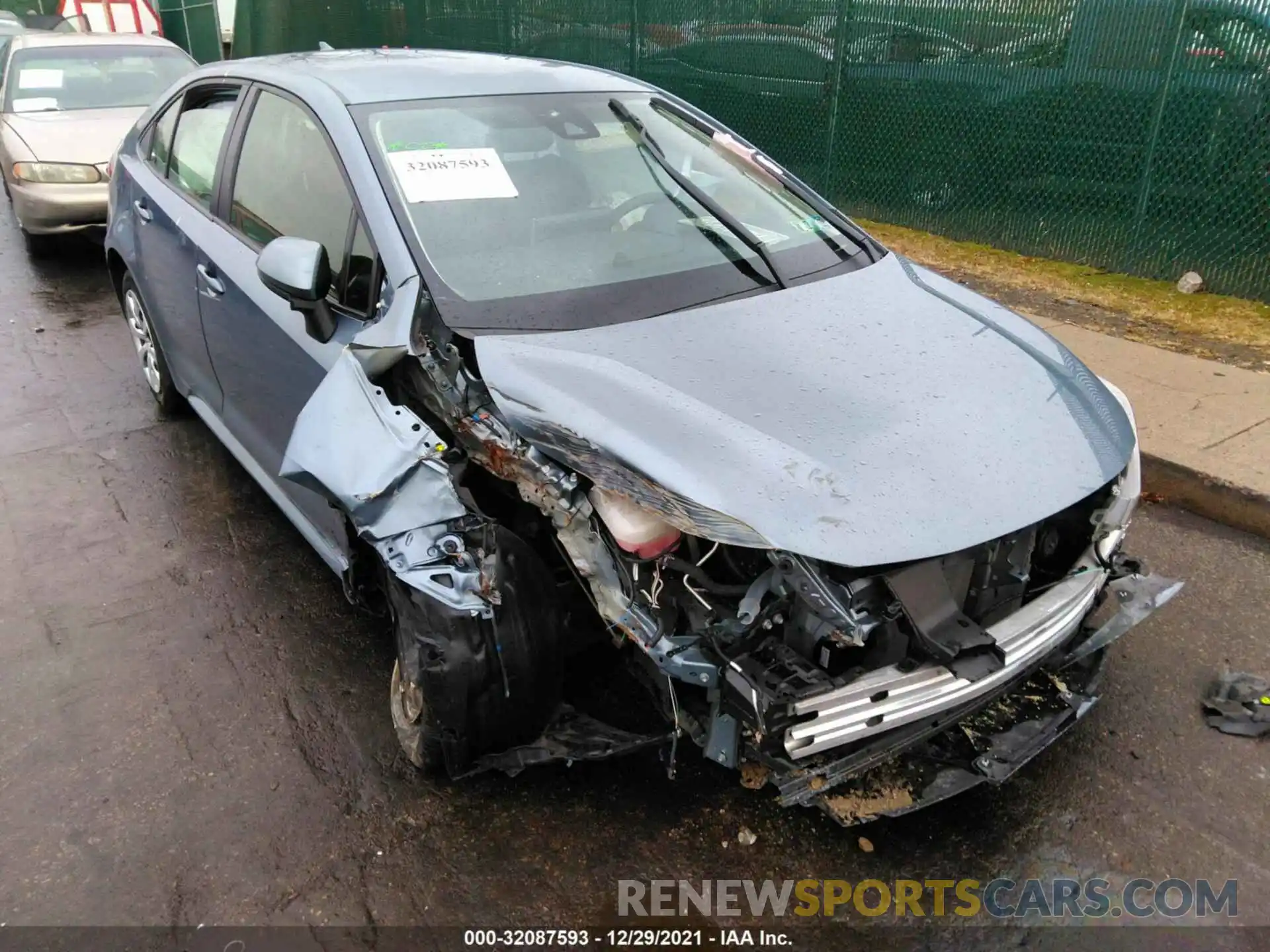 6 Photograph of a damaged car JTDEPRAE2LJ116735 TOYOTA COROLLA 2020