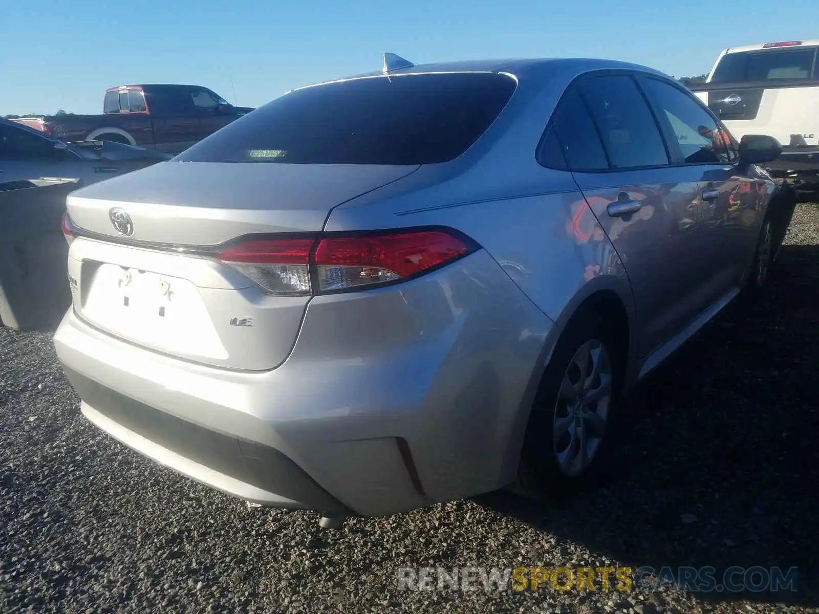 4 Photograph of a damaged car JTDEPRAE3LJ001139 TOYOTA COROLLA 2020