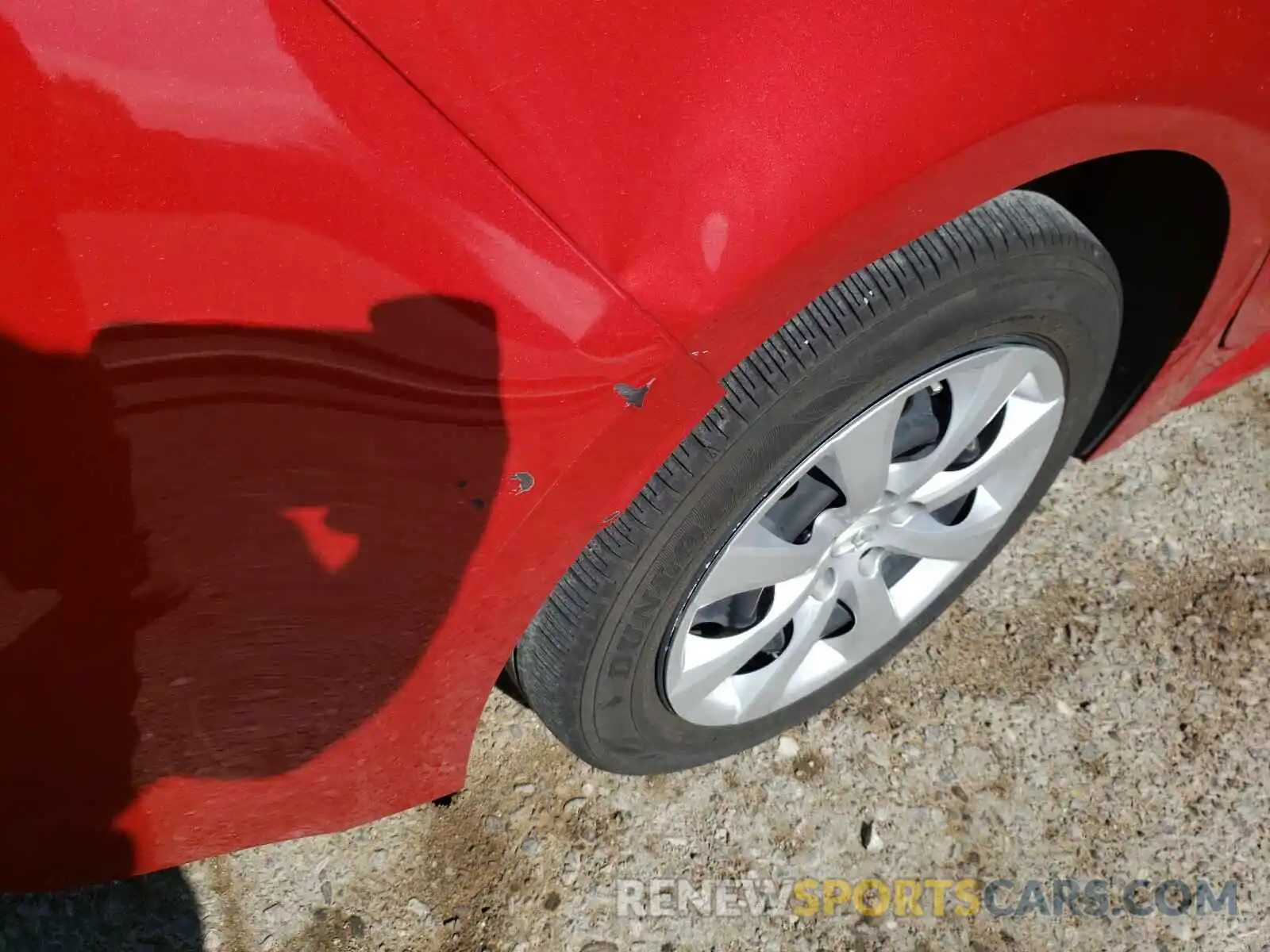 9 Photograph of a damaged car JTDEPRAE3LJ001626 TOYOTA COROLLA 2020