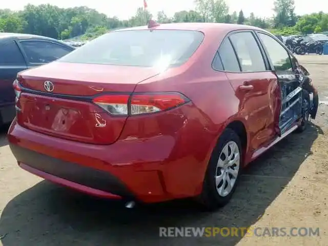 3 Photograph of a damaged car JTDEPRAE3LJ002064 TOYOTA COROLLA 2020