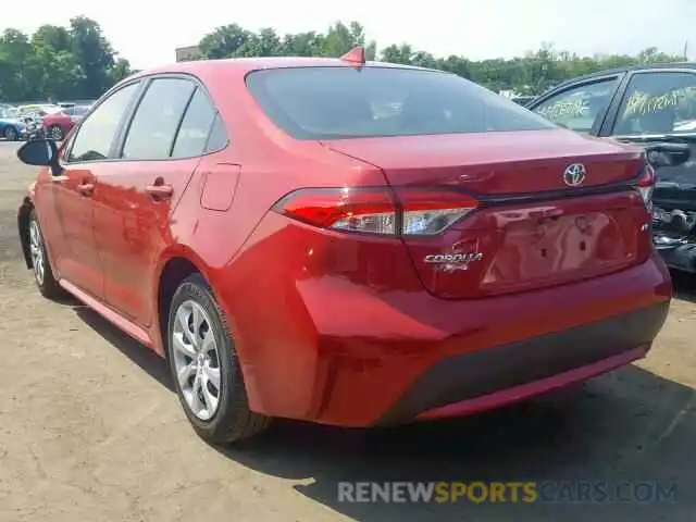 4 Photograph of a damaged car JTDEPRAE3LJ002064 TOYOTA COROLLA 2020