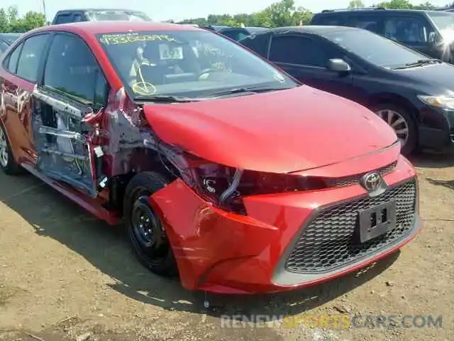 9 Photograph of a damaged car JTDEPRAE3LJ002064 TOYOTA COROLLA 2020