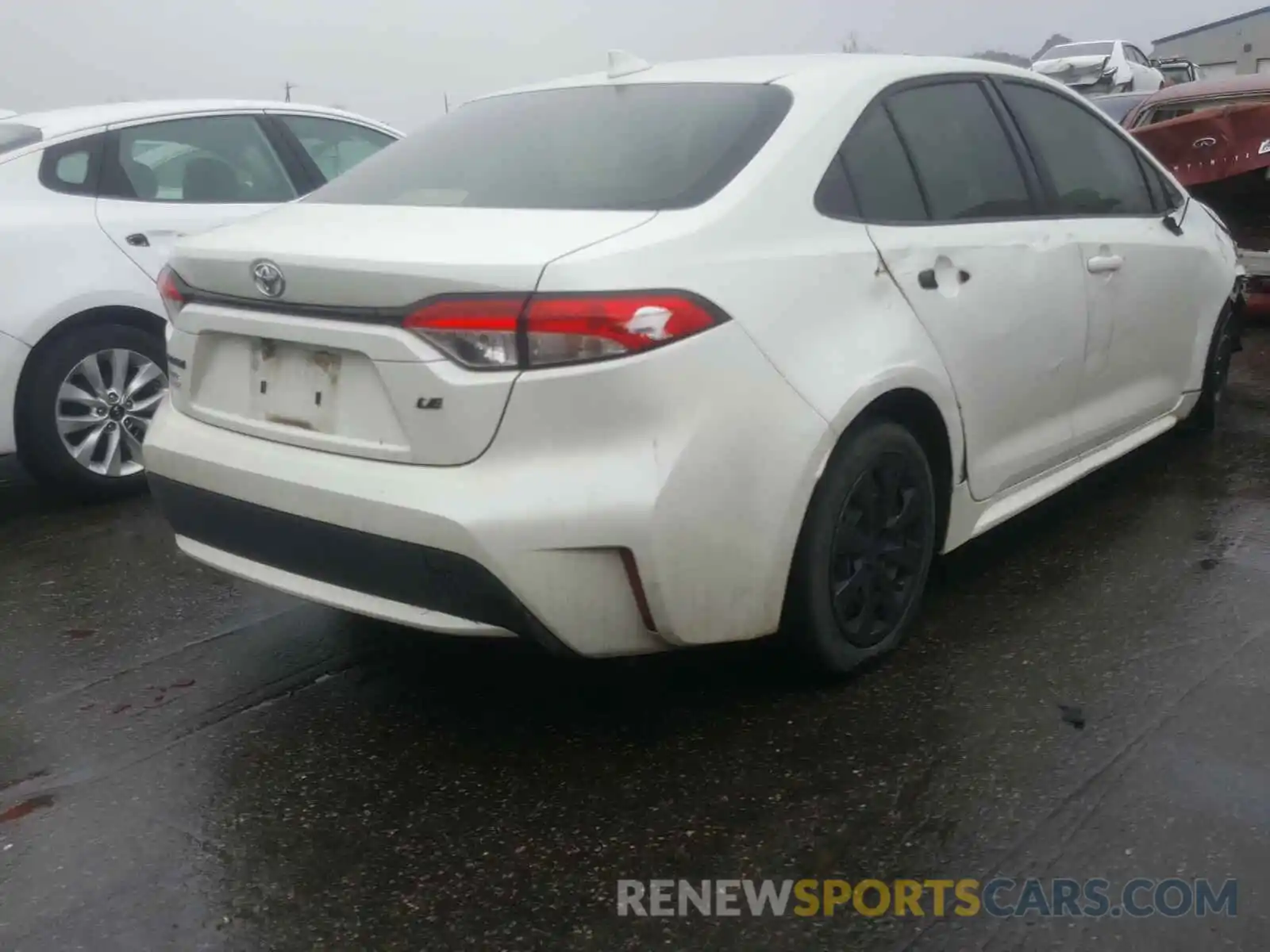 4 Photograph of a damaged car JTDEPRAE3LJ002713 TOYOTA COROLLA 2020