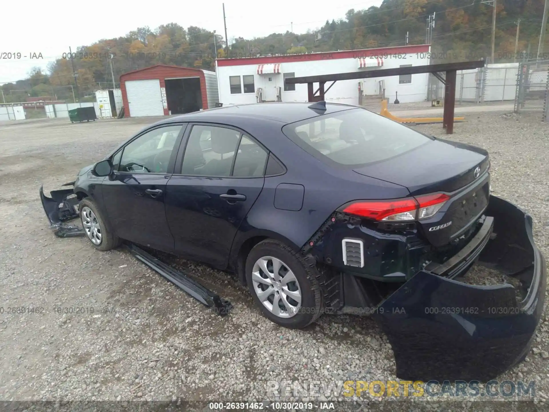 3 Photograph of a damaged car JTDEPRAE3LJ003568 TOYOTA COROLLA 2020