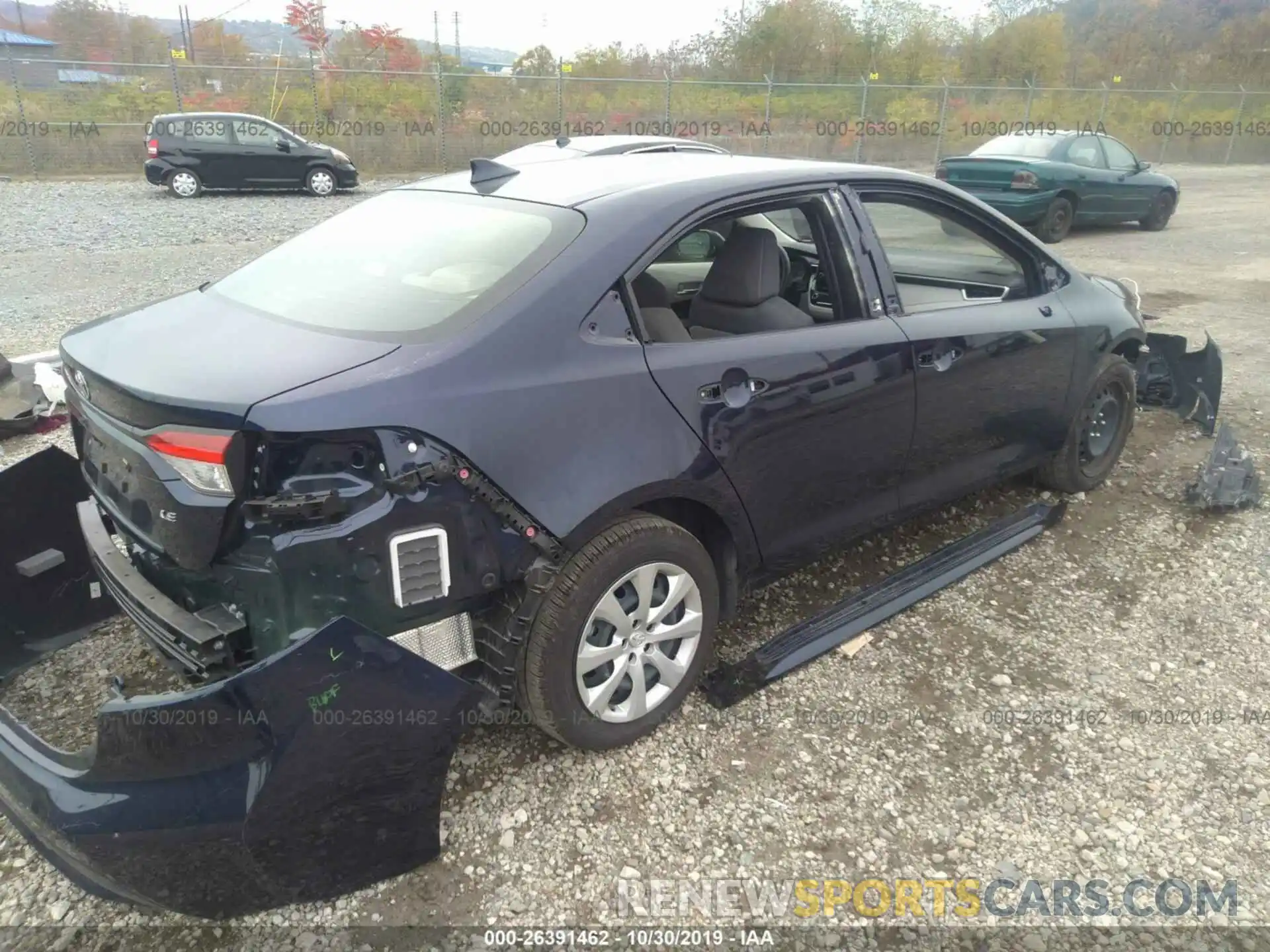 4 Photograph of a damaged car JTDEPRAE3LJ003568 TOYOTA COROLLA 2020