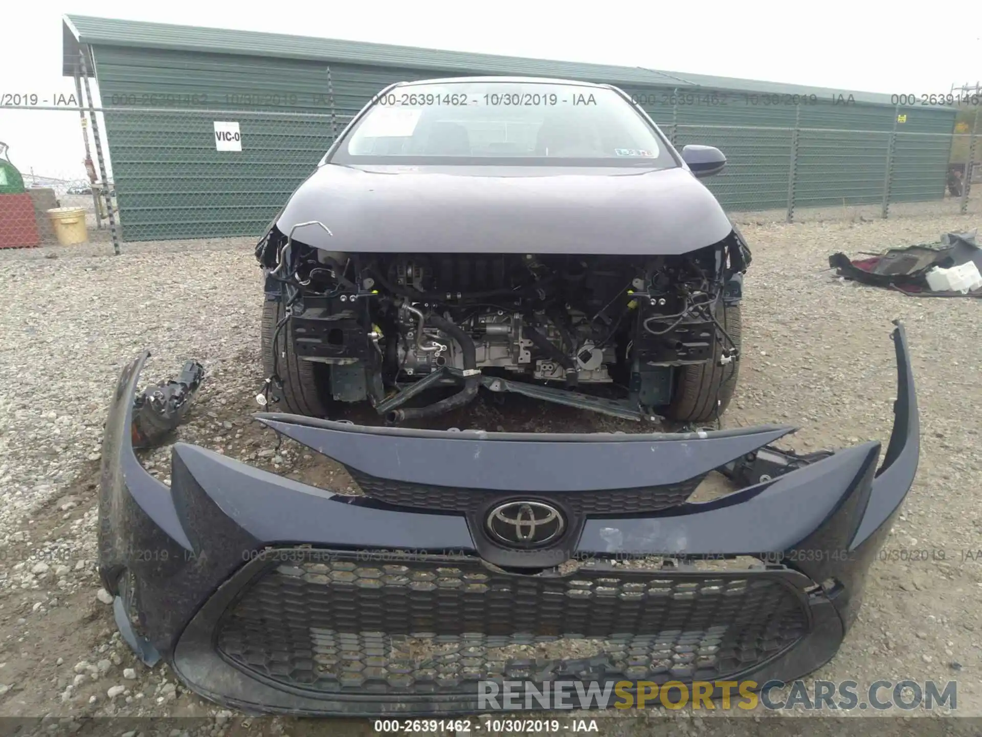 6 Photograph of a damaged car JTDEPRAE3LJ003568 TOYOTA COROLLA 2020