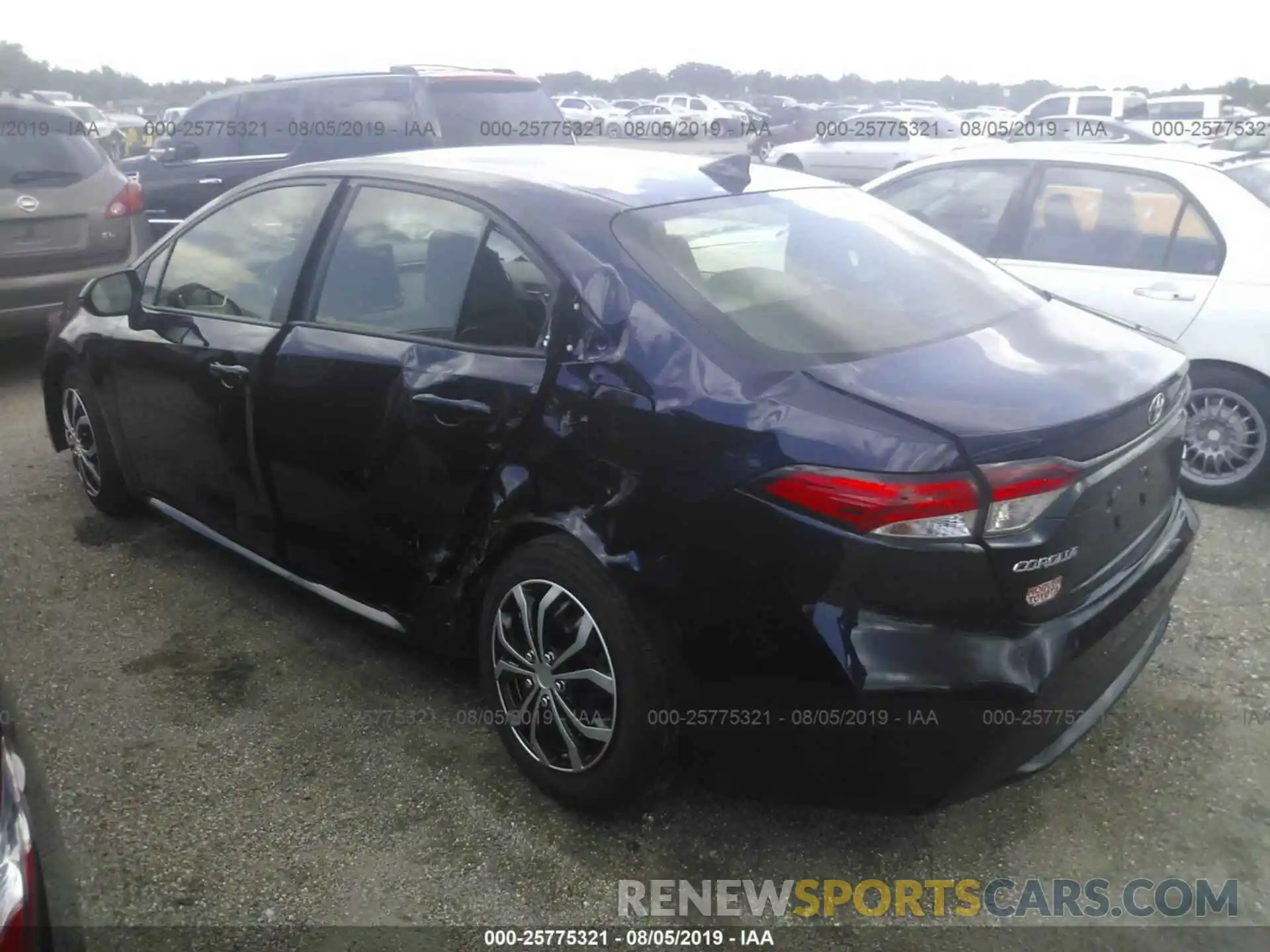 6 Photograph of a damaged car JTDEPRAE3LJ003912 TOYOTA COROLLA 2020