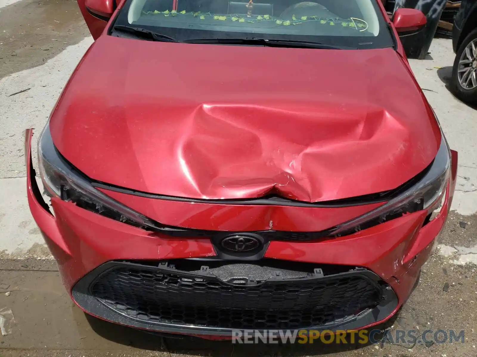 7 Photograph of a damaged car JTDEPRAE3LJ005272 TOYOTA COROLLA 2020