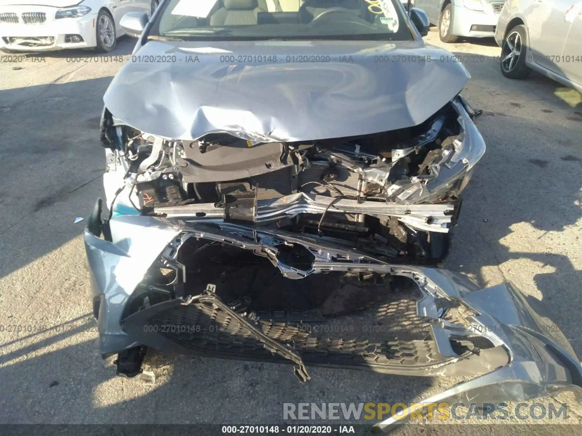 6 Photograph of a damaged car JTDEPRAE3LJ006437 TOYOTA COROLLA 2020