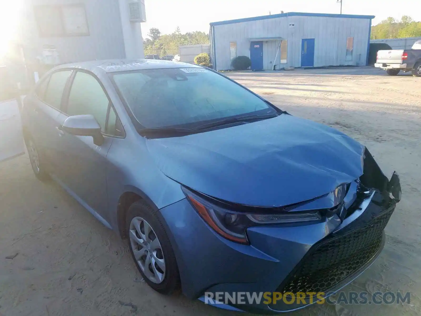 1 Photograph of a damaged car JTDEPRAE3LJ007331 TOYOTA COROLLA 2020