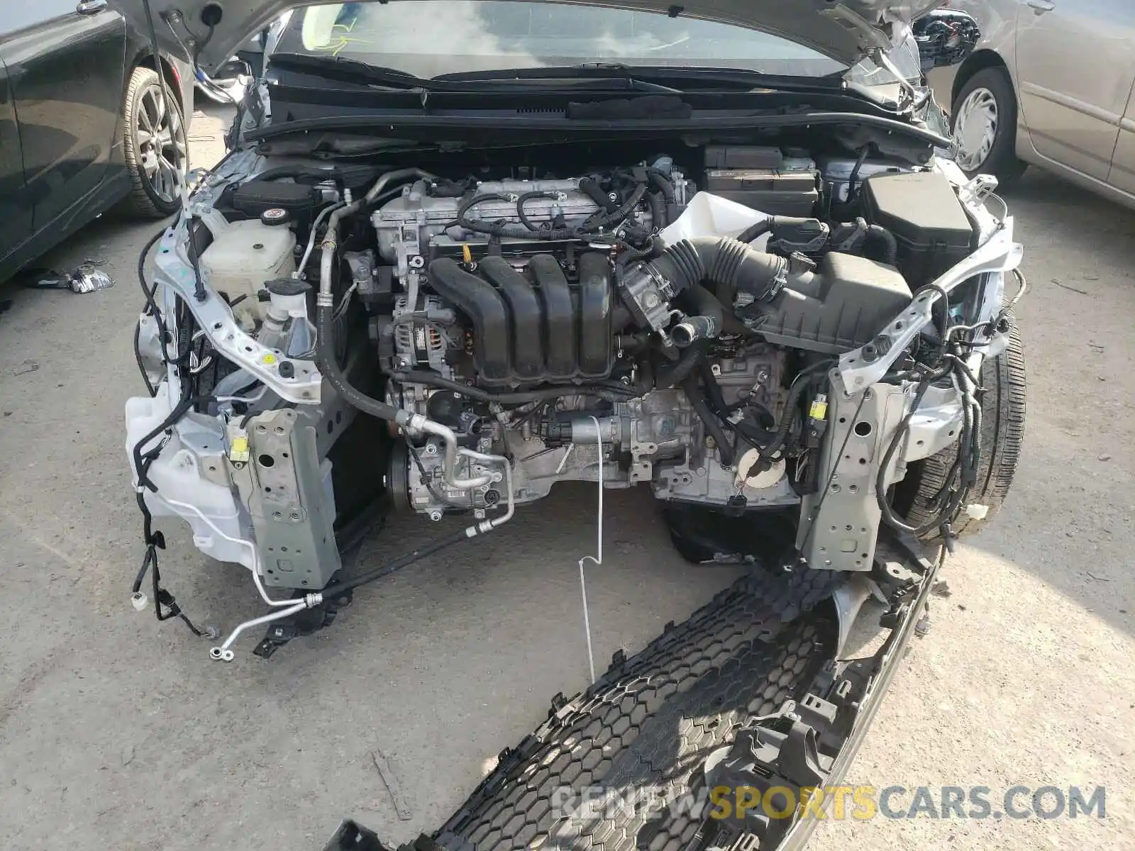 7 Фотография поврежденного автомобиля JTDEPRAE3LJ008012 TOYOTA COROLLA 2020