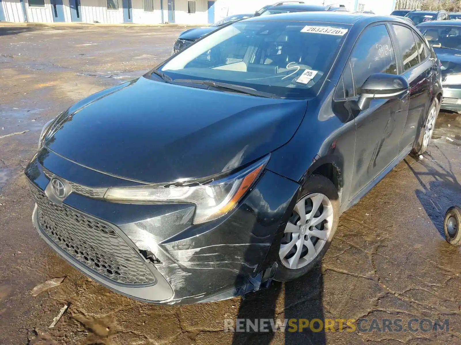 9 Photograph of a damaged car JTDEPRAE3LJ008236 TOYOTA COROLLA 2020