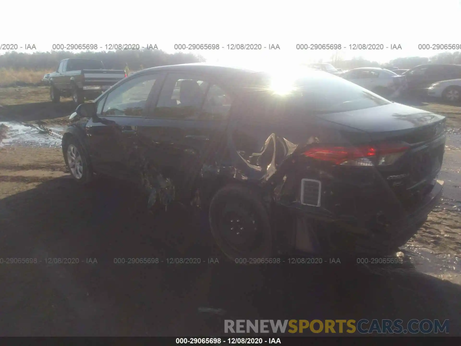 3 Фотография поврежденного автомобиля JTDEPRAE3LJ008463 TOYOTA COROLLA 2020