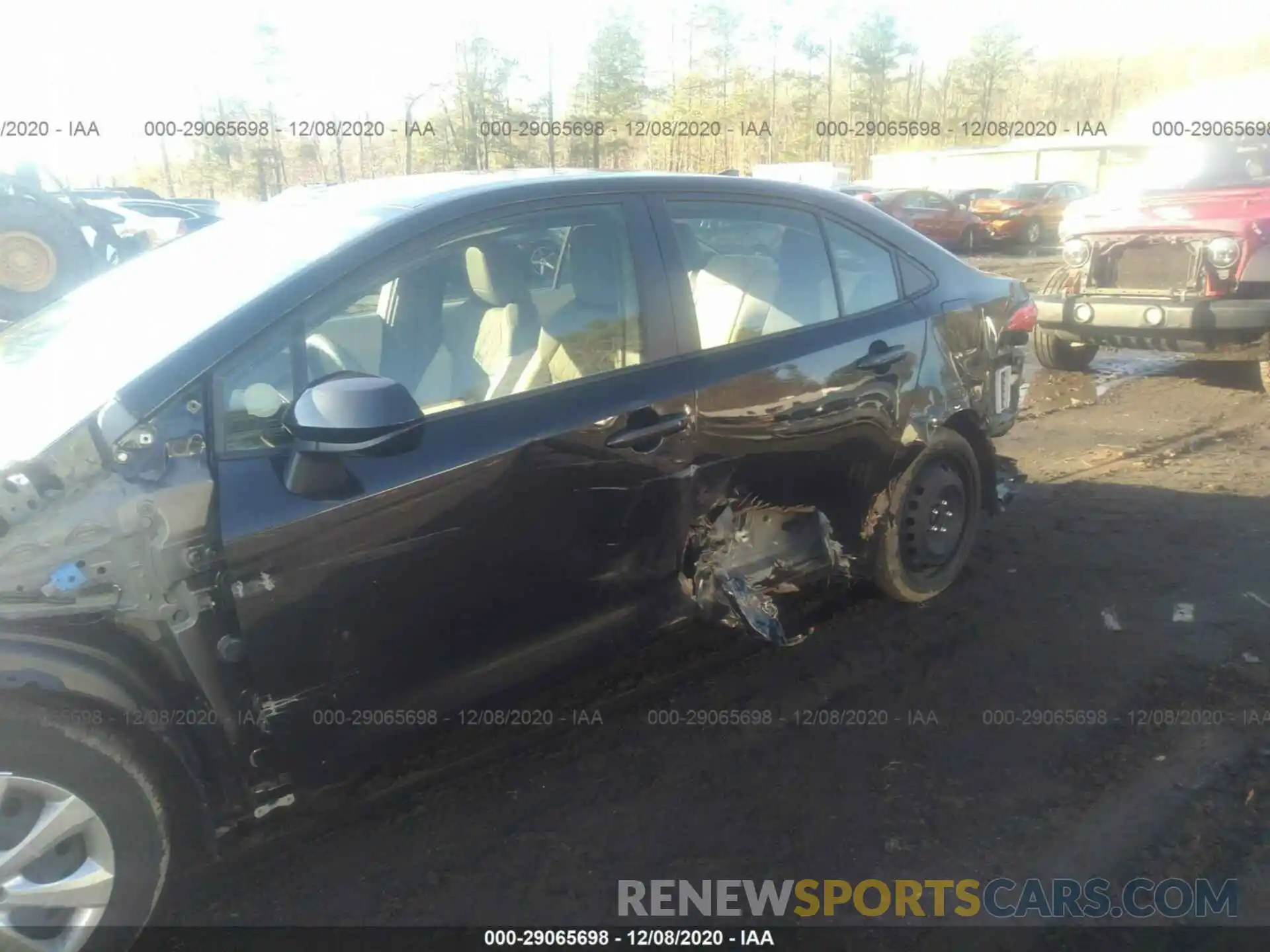 6 Photograph of a damaged car JTDEPRAE3LJ008463 TOYOTA COROLLA 2020