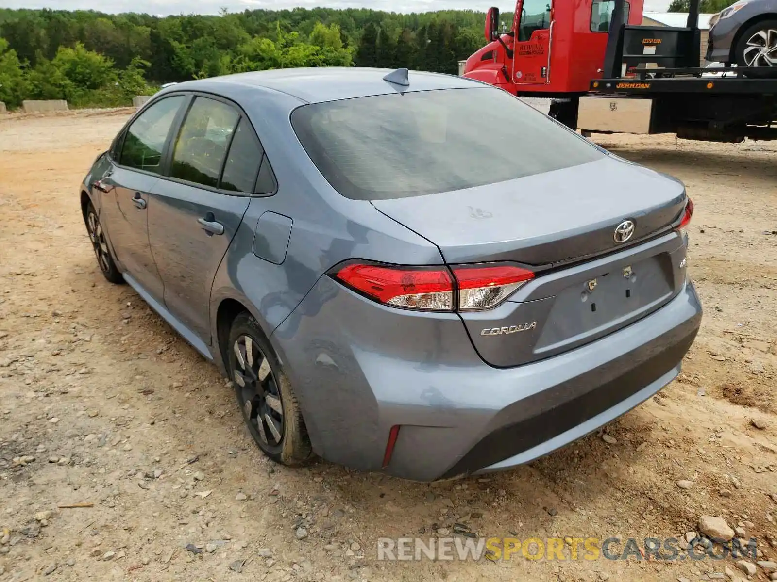 3 Photograph of a damaged car JTDEPRAE3LJ008866 TOYOTA COROLLA 2020