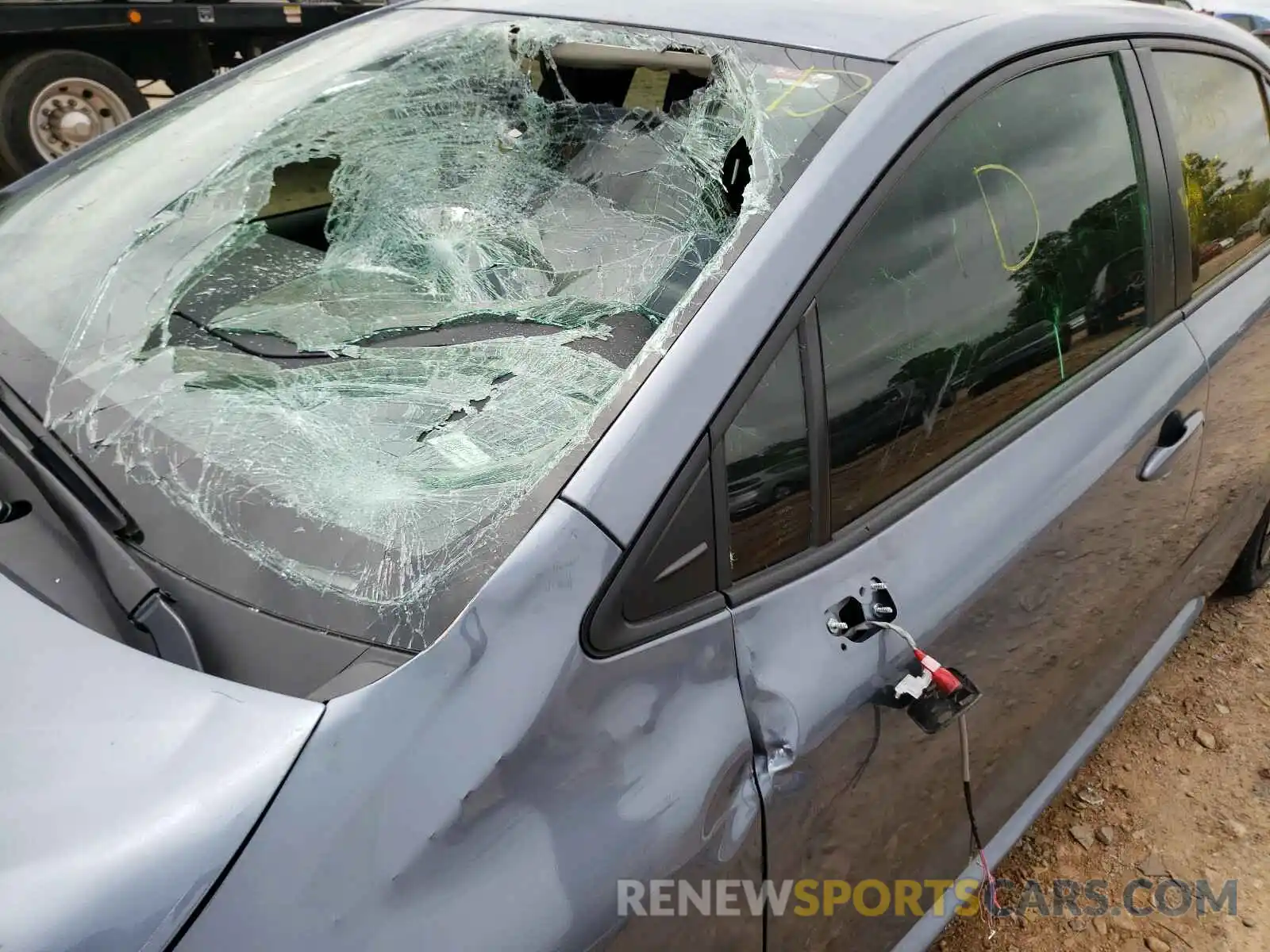 9 Photograph of a damaged car JTDEPRAE3LJ008866 TOYOTA COROLLA 2020