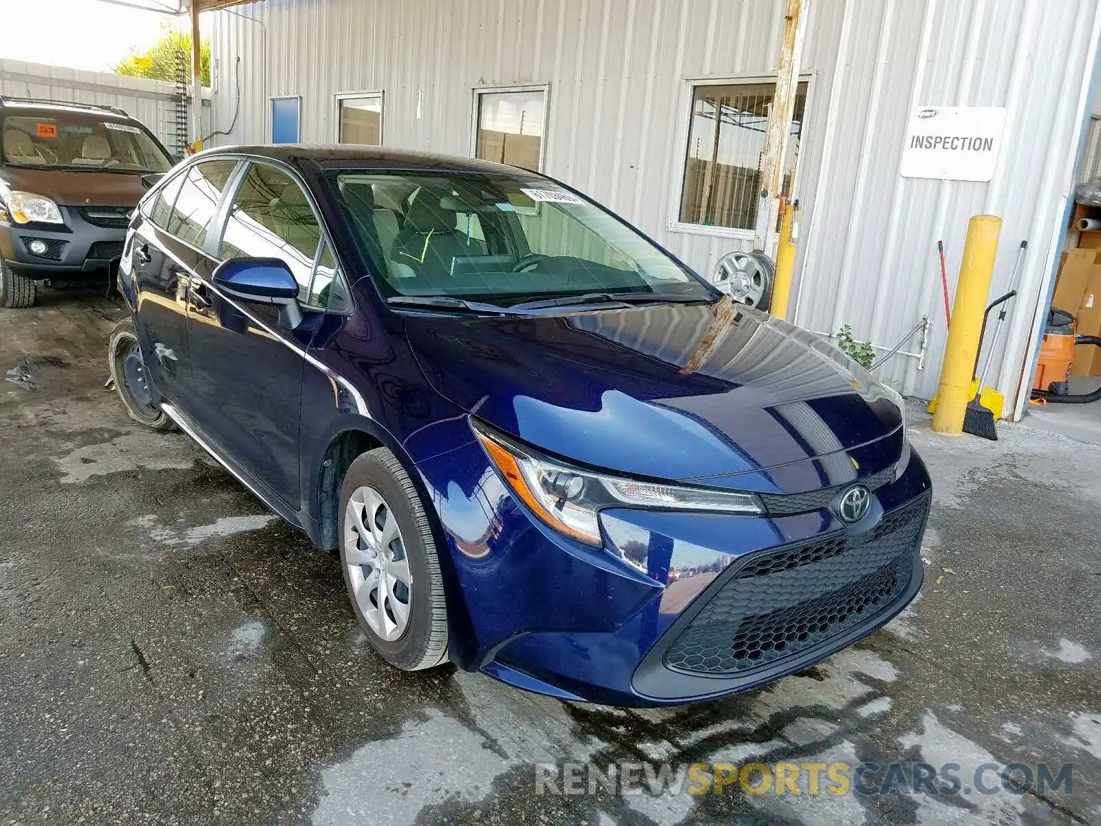 1 Photograph of a damaged car JTDEPRAE3LJ008950 TOYOTA COROLLA 2020