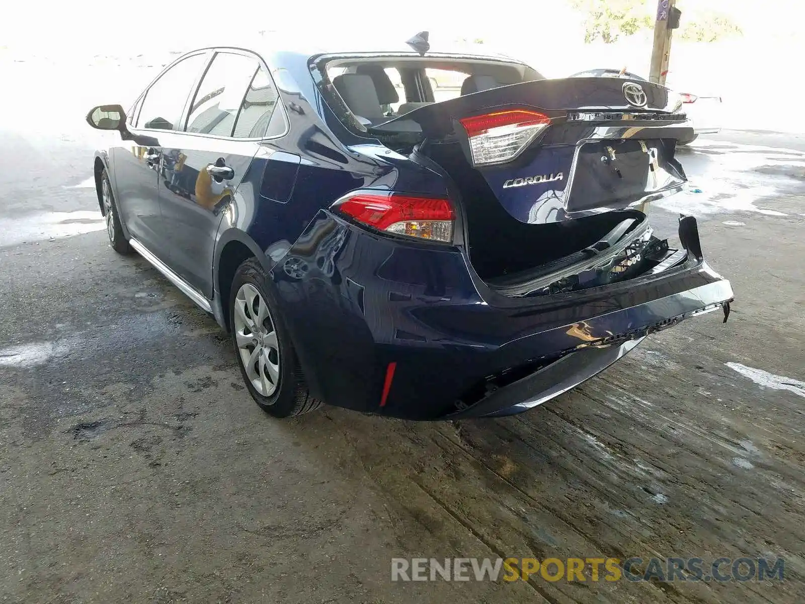 3 Photograph of a damaged car JTDEPRAE3LJ008950 TOYOTA COROLLA 2020