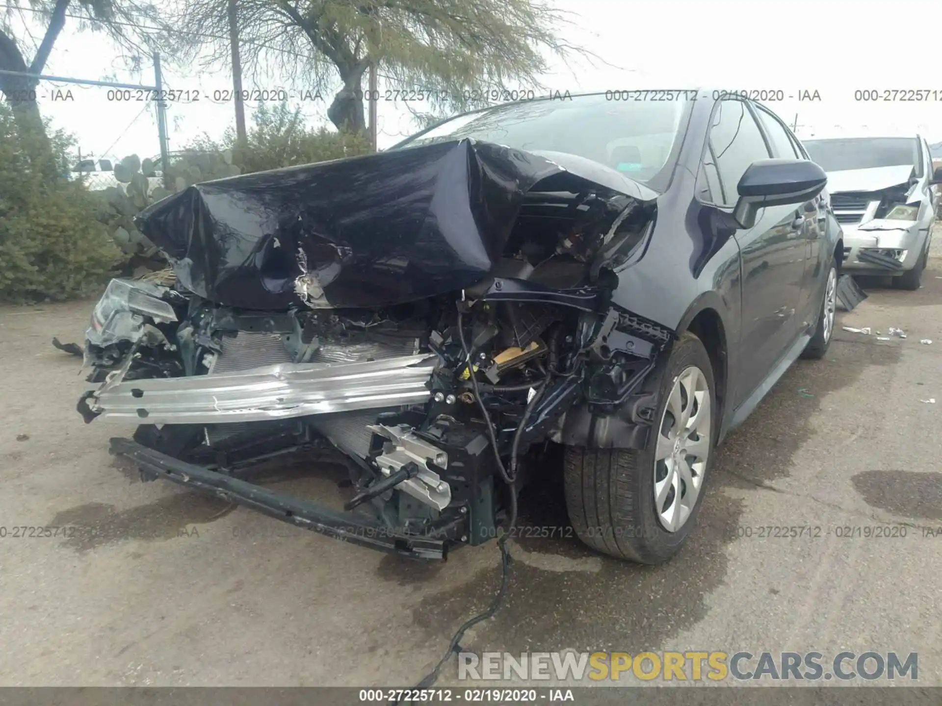 6 Photograph of a damaged car JTDEPRAE3LJ011105 TOYOTA COROLLA 2020