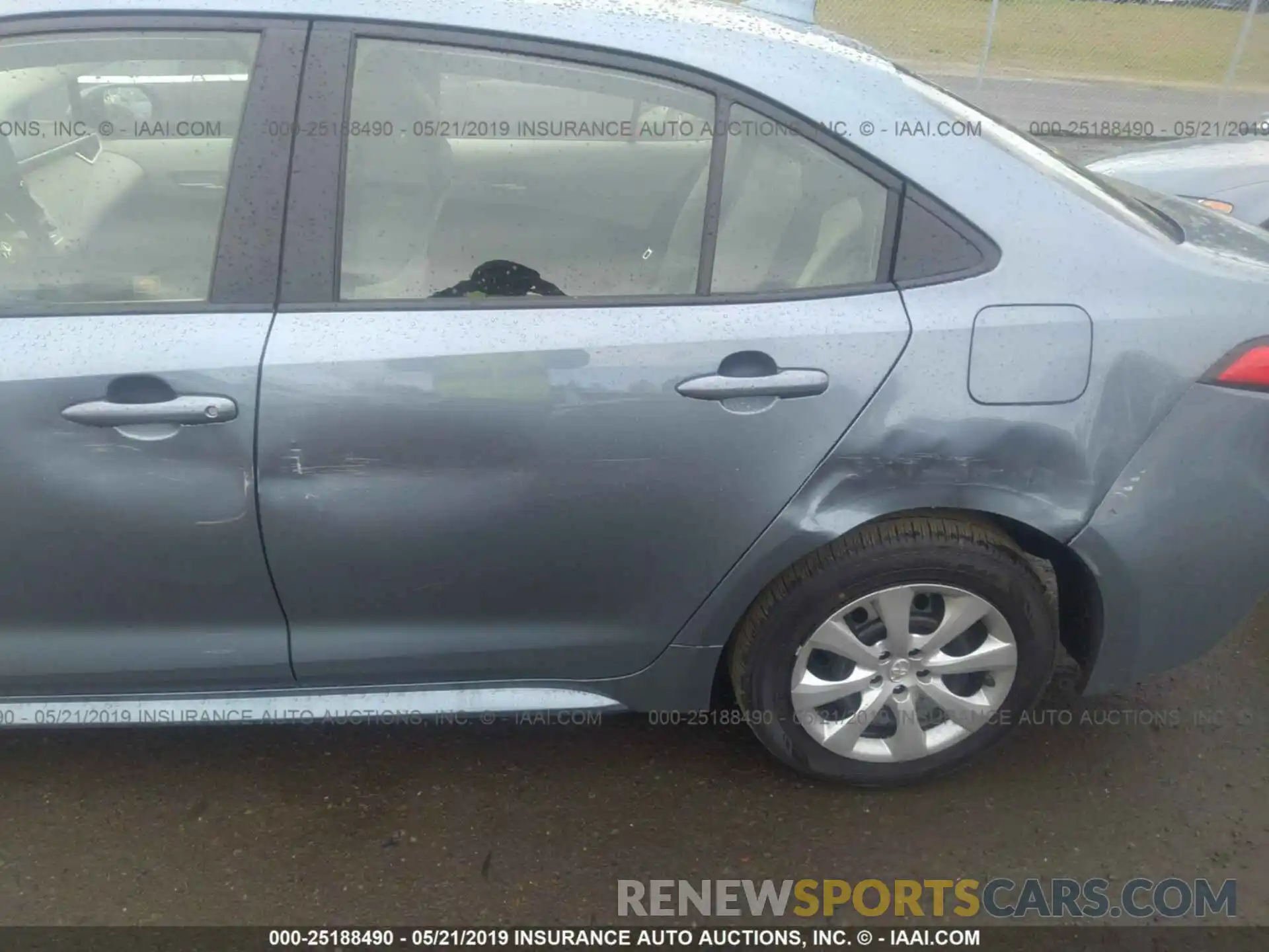 6 Photograph of a damaged car JTDEPRAE3LJ013288 TOYOTA COROLLA 2020