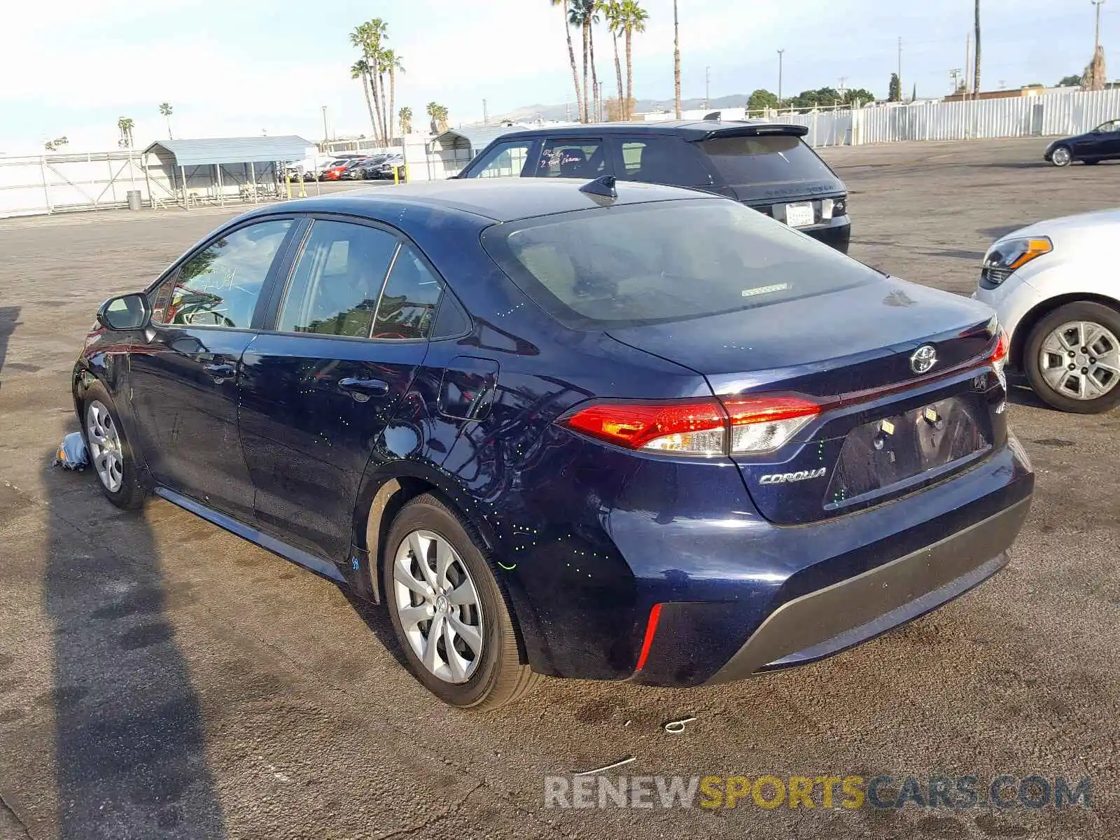 3 Photograph of a damaged car JTDEPRAE3LJ013758 TOYOTA COROLLA 2020