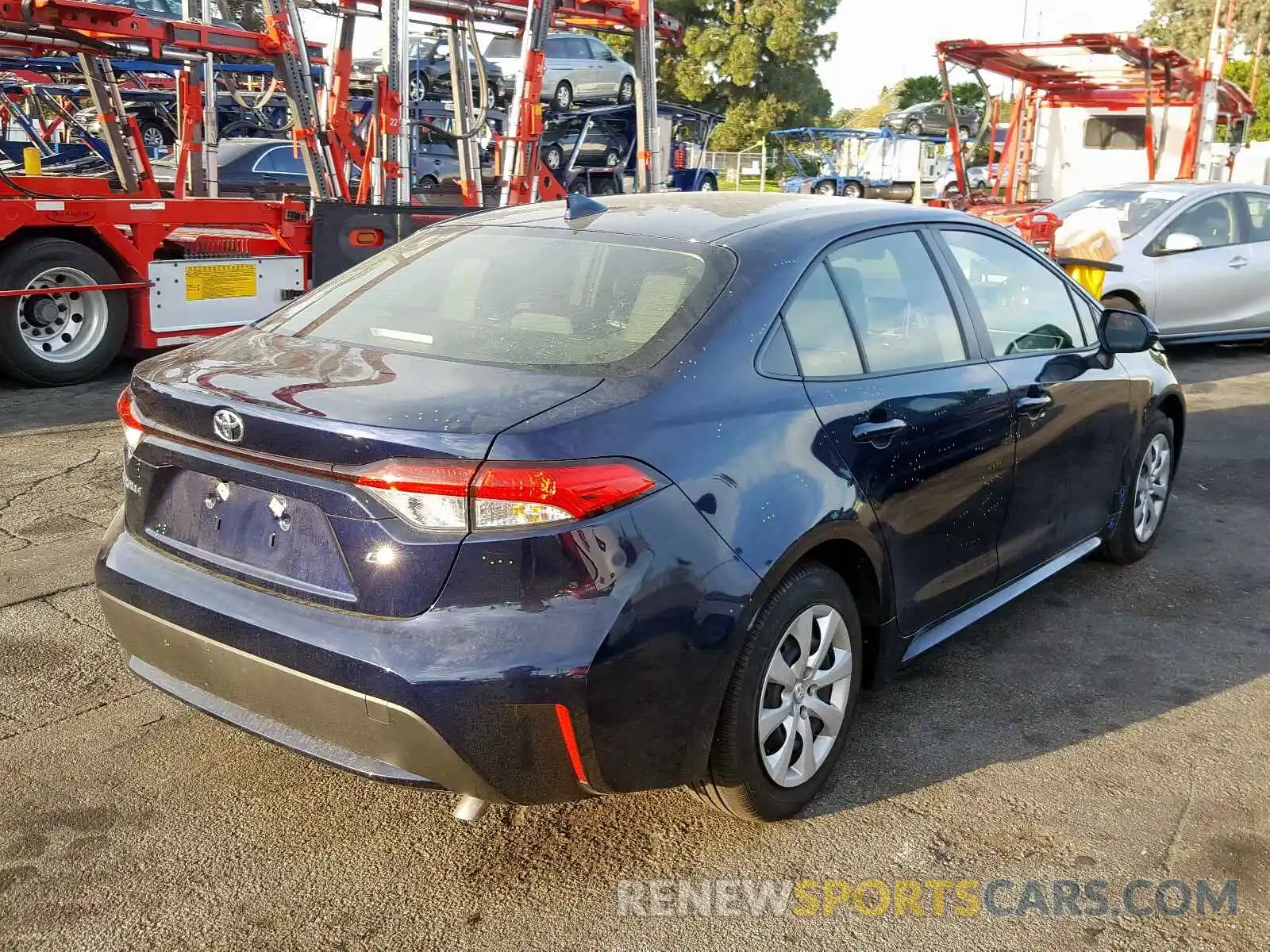 4 Photograph of a damaged car JTDEPRAE3LJ013758 TOYOTA COROLLA 2020