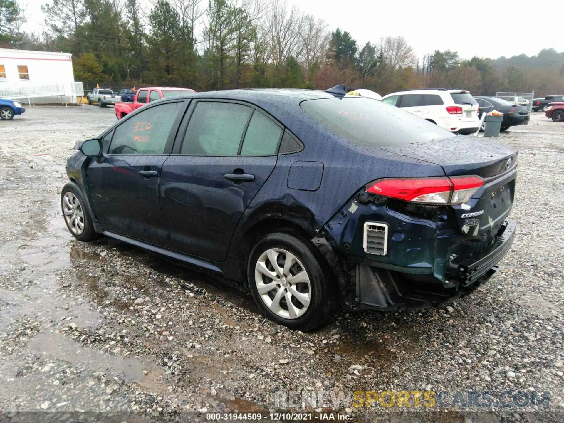 3 Photograph of a damaged car JTDEPRAE3LJ013789 TOYOTA COROLLA 2020