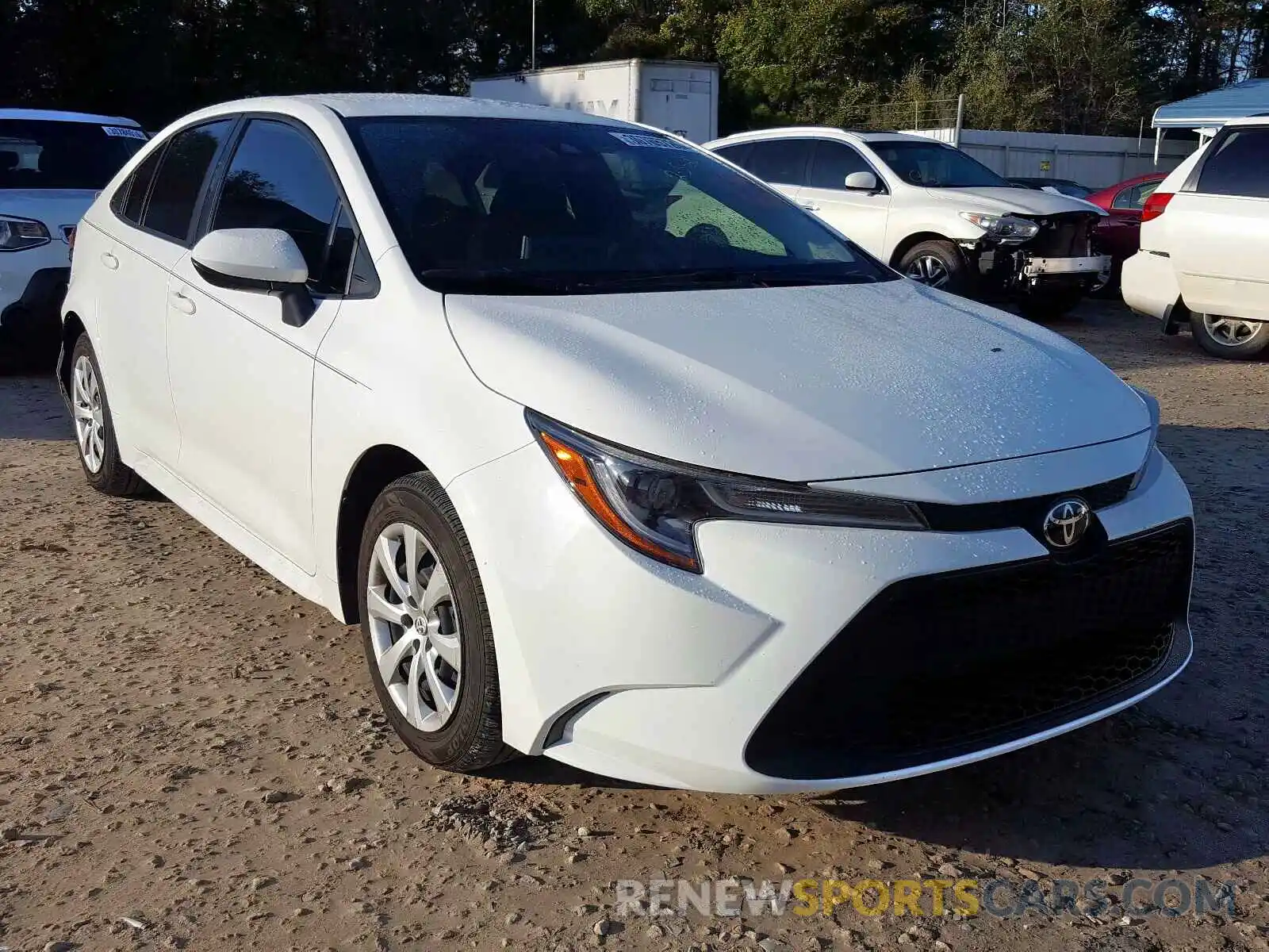 1 Photograph of a damaged car JTDEPRAE3LJ014019 TOYOTA COROLLA 2020